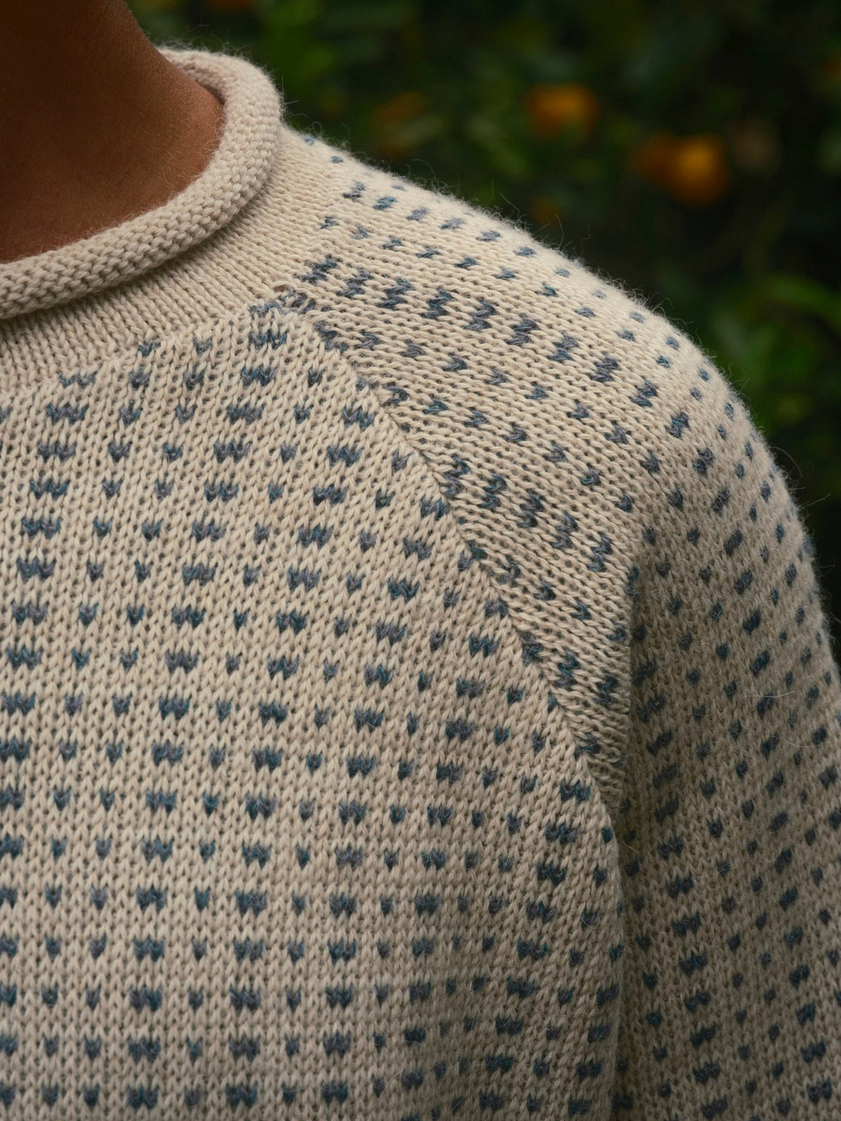 Birdseye Fisherman Sweater - S - Mollusk Surf Shop