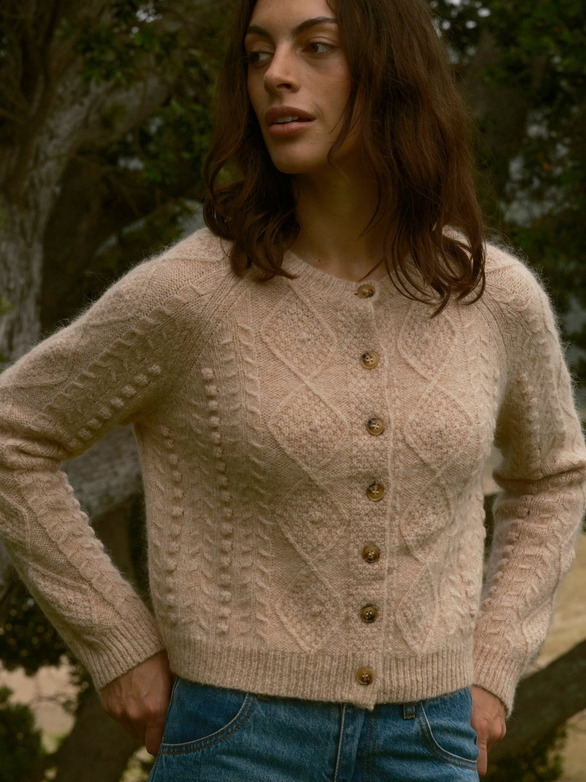 Cable Cardigan - XS - Mollusk Surf Shop