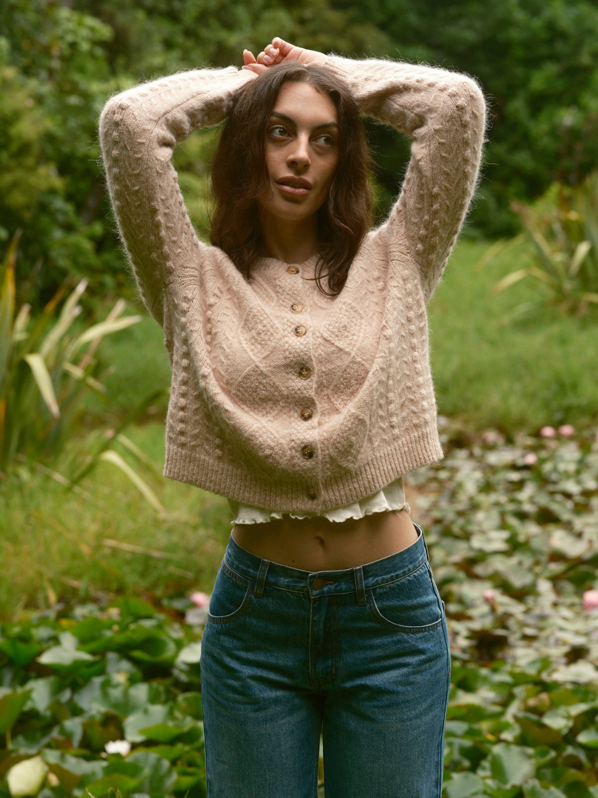 Cable Cardigan - XS - Mollusk Surf Shop