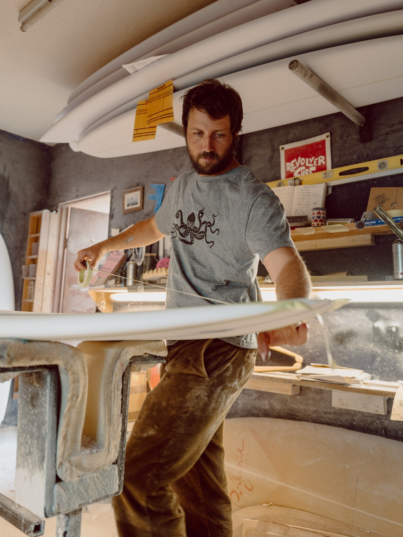 Cephalopod Tee - S - Mollusk Surf Shop