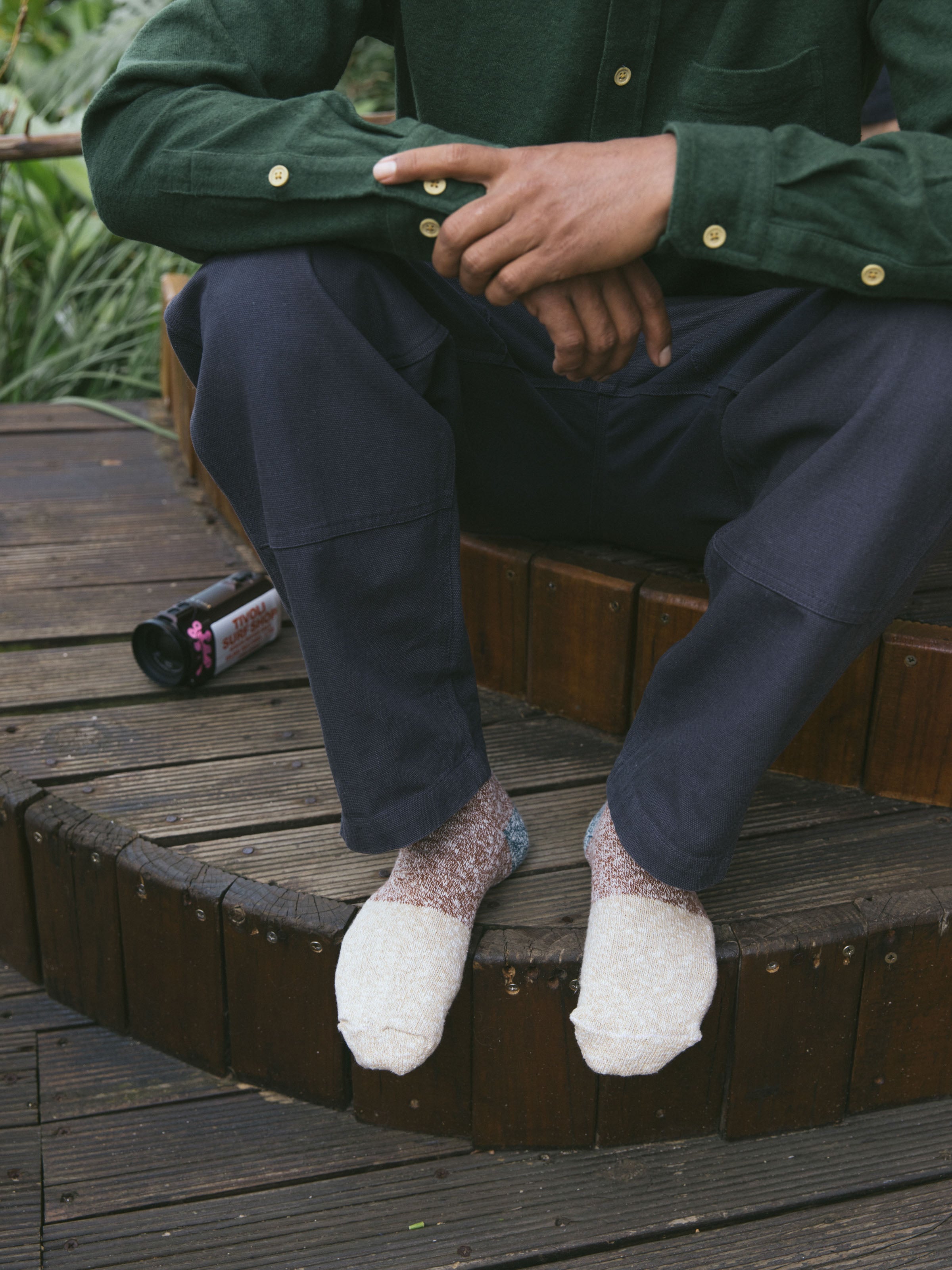 Color Block Utility Sock - S - Mollusk Surf Shop
