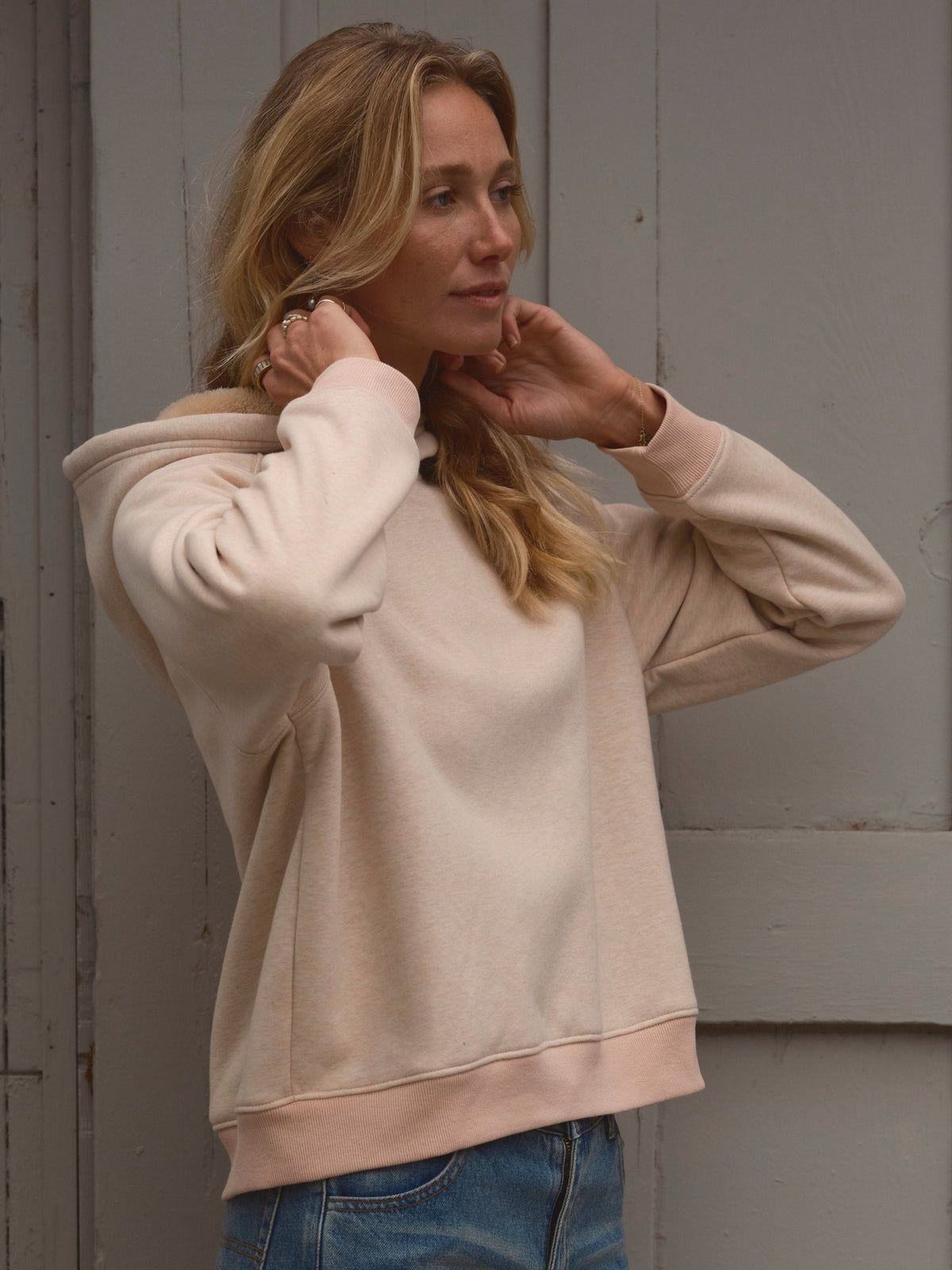 Fleece Lined Hoodie - XS - Mollusk Surf Shop - description