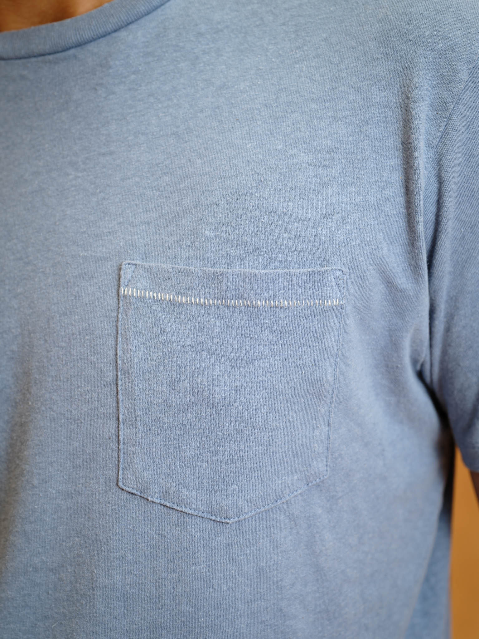 Hemp Pocket Tee - S - Mollusk Surf Shop - description