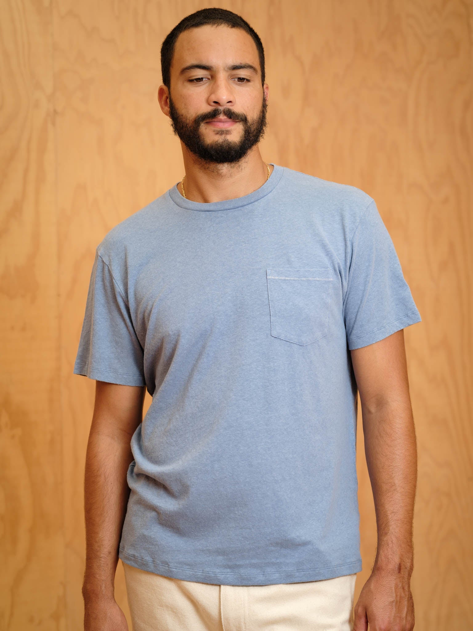 Hemp Pocket Tee - S - Mollusk Surf Shop
