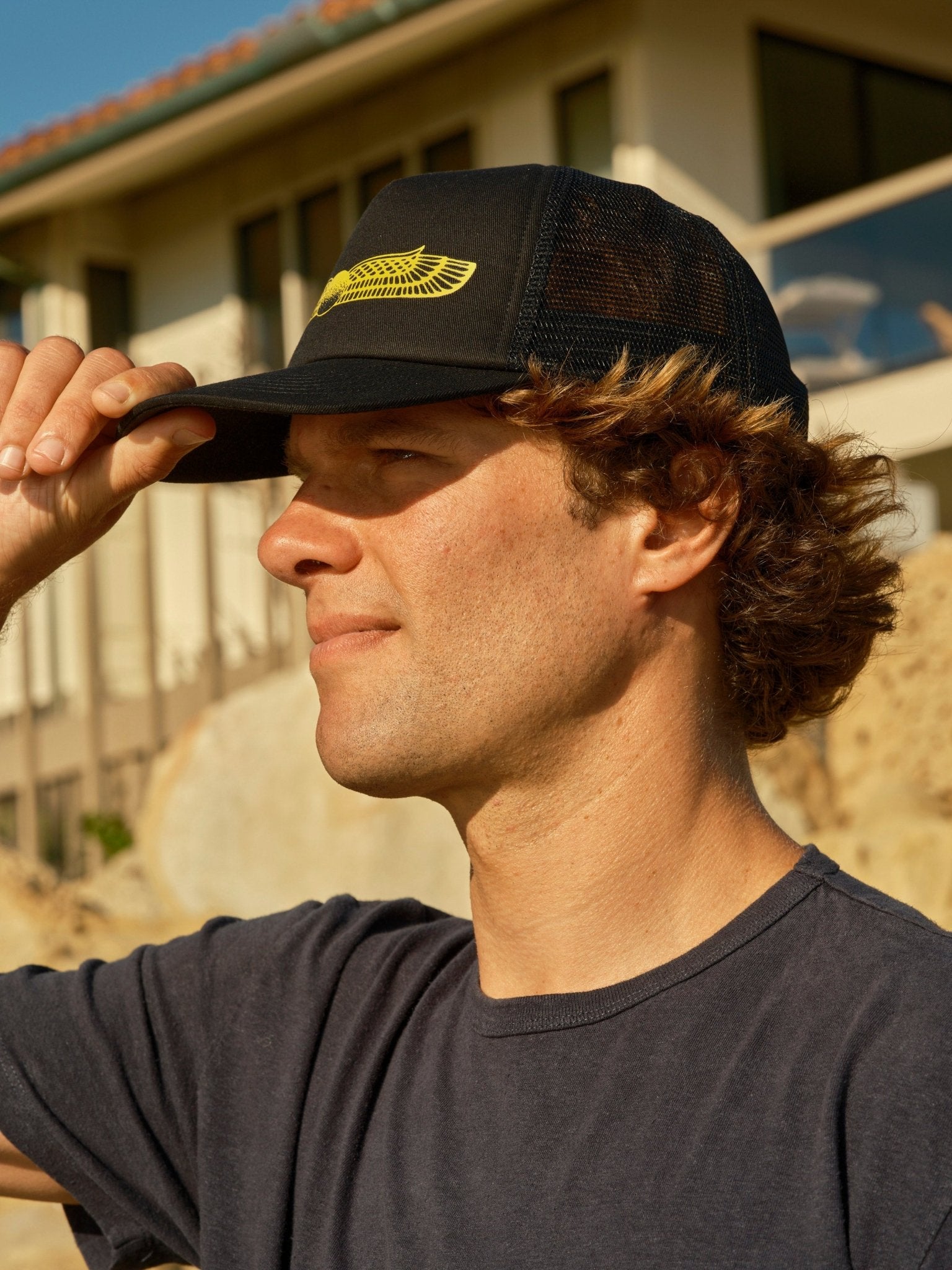 Icarus Trucker Hat - OS - Mollusk Surf Shop - description