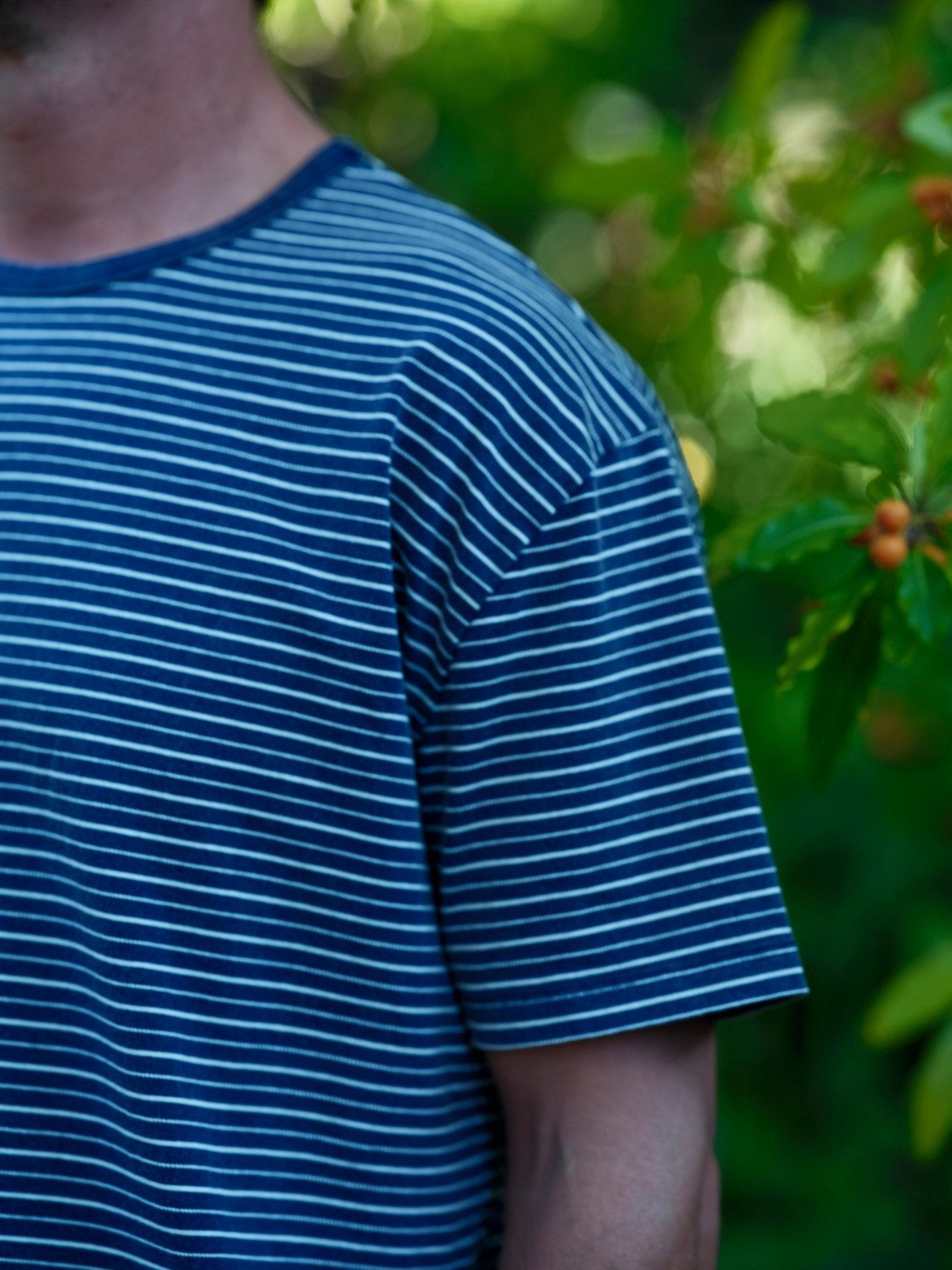 Jacquard Stripe Tee - S - Mollusk Surf Shop