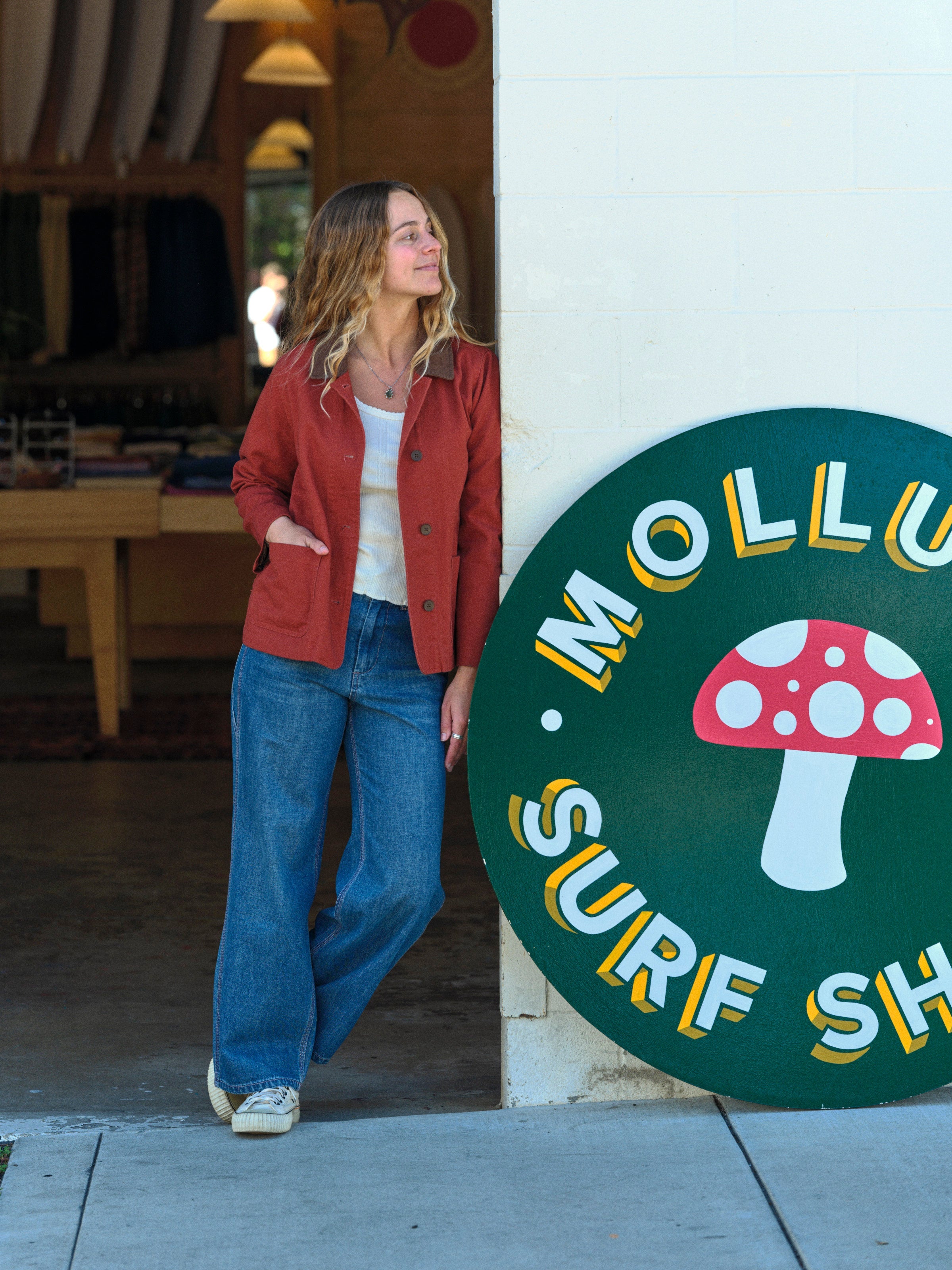Lined Painter Jacket - XS - Mollusk Surf Shop - description