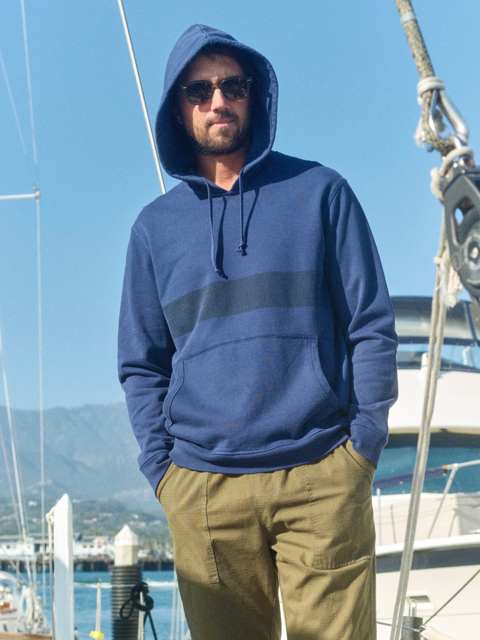Max Stripe Pullover - S - Mollusk Surf Shop