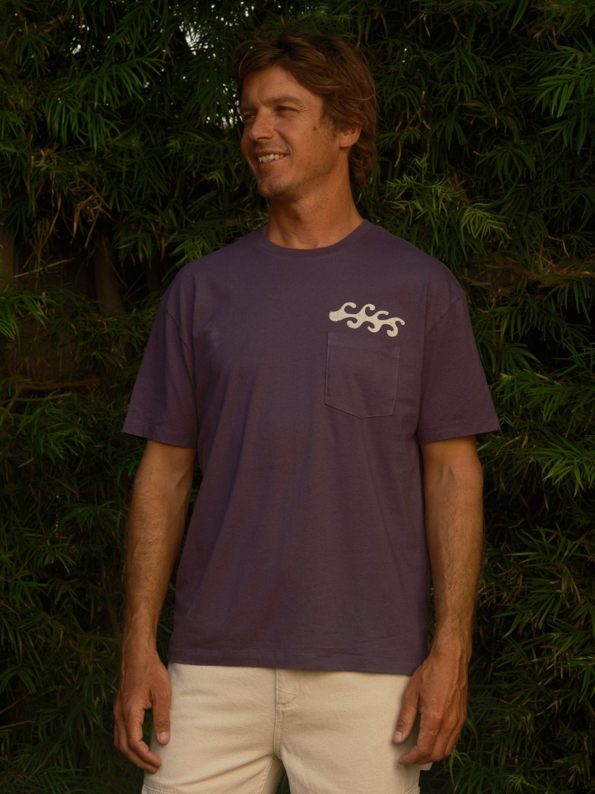 Scroll Tee - S - Mollusk Surf Shop