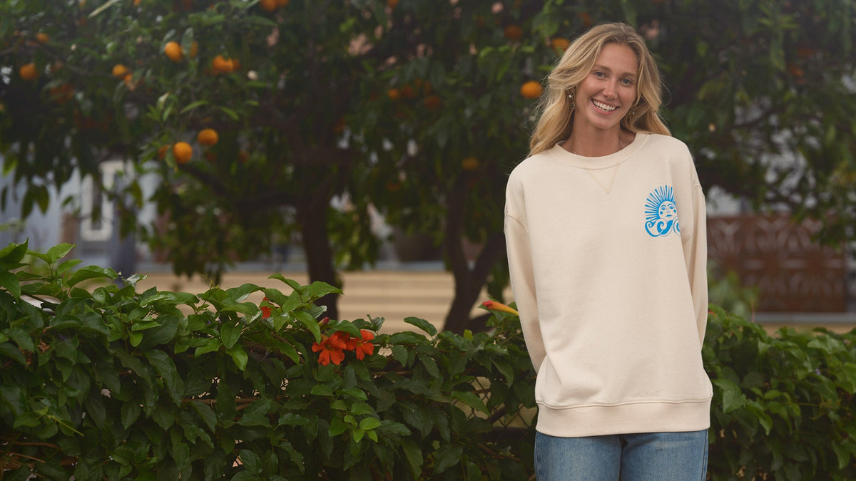 Slouchy Goddess Sweatshirt - XS - Mollusk Surf Shop