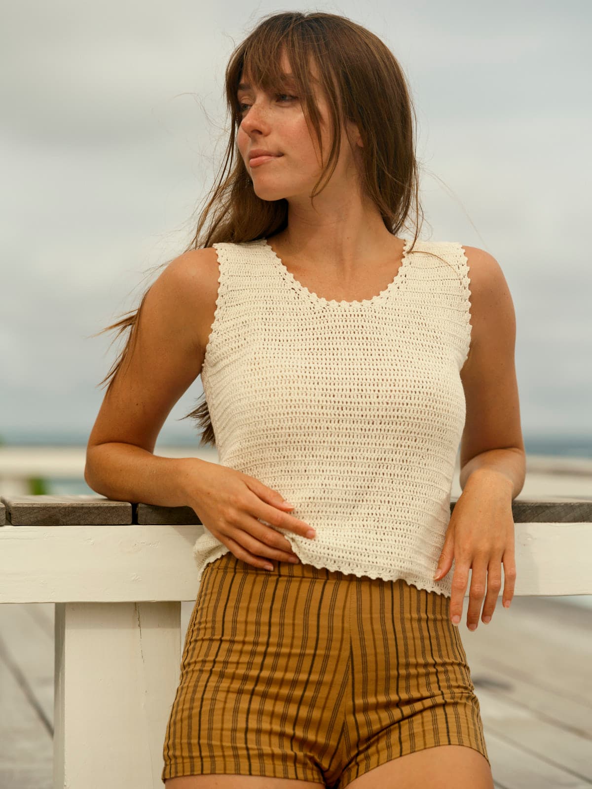 Crochet Beach Tank - XS - Mollusk Surf Shop