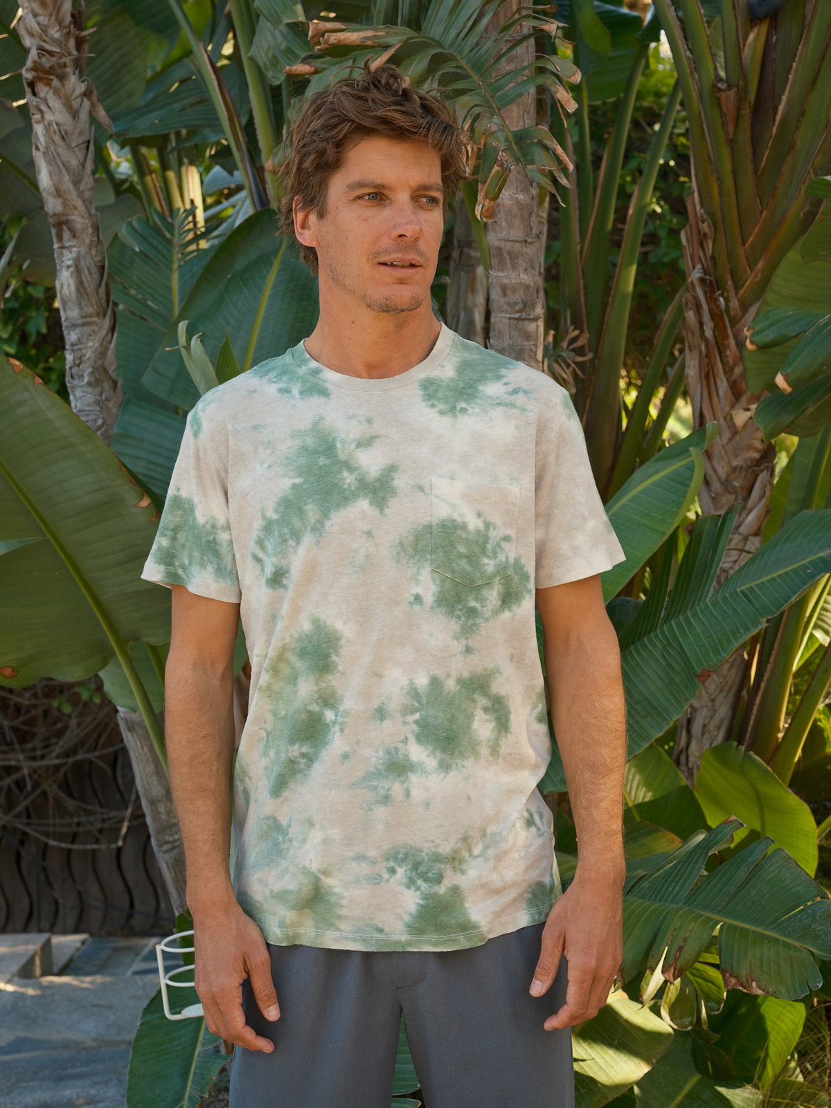 Hemp Pocket Tee - S - Mollusk Surf Shop