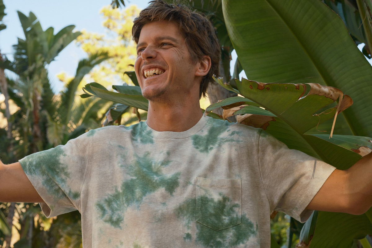 Hemp Pocket Tee - S - Mollusk Surf Shop