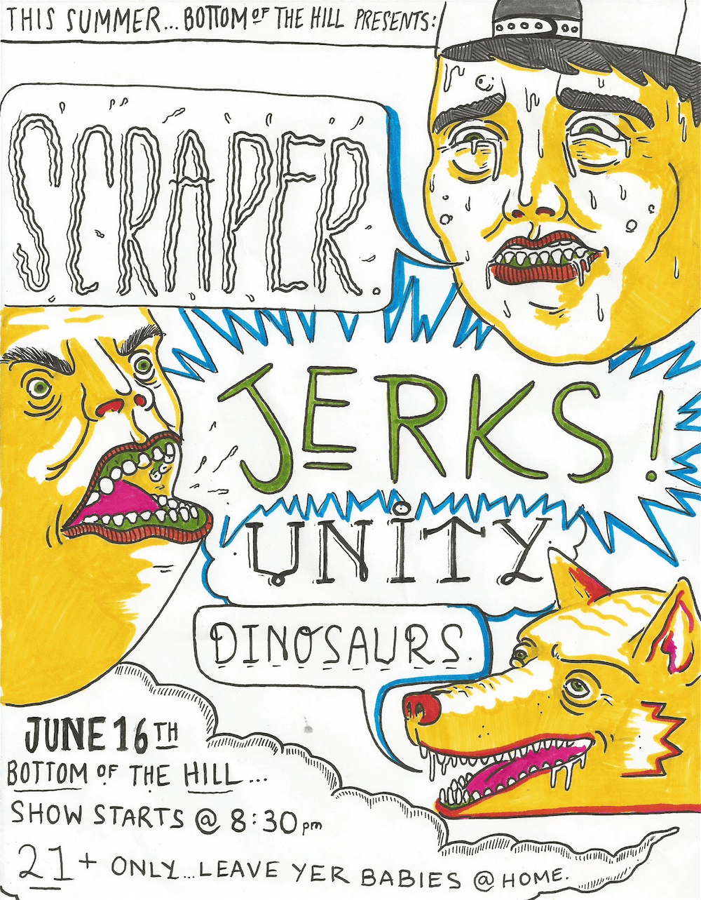 Jerks at Bottom of the Hill! 6/16