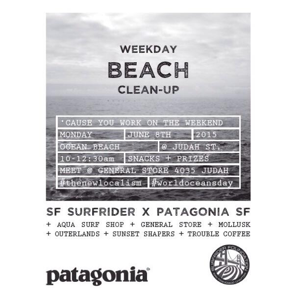 San Francisco Beach Clean Up - Mollusk Surf Shop