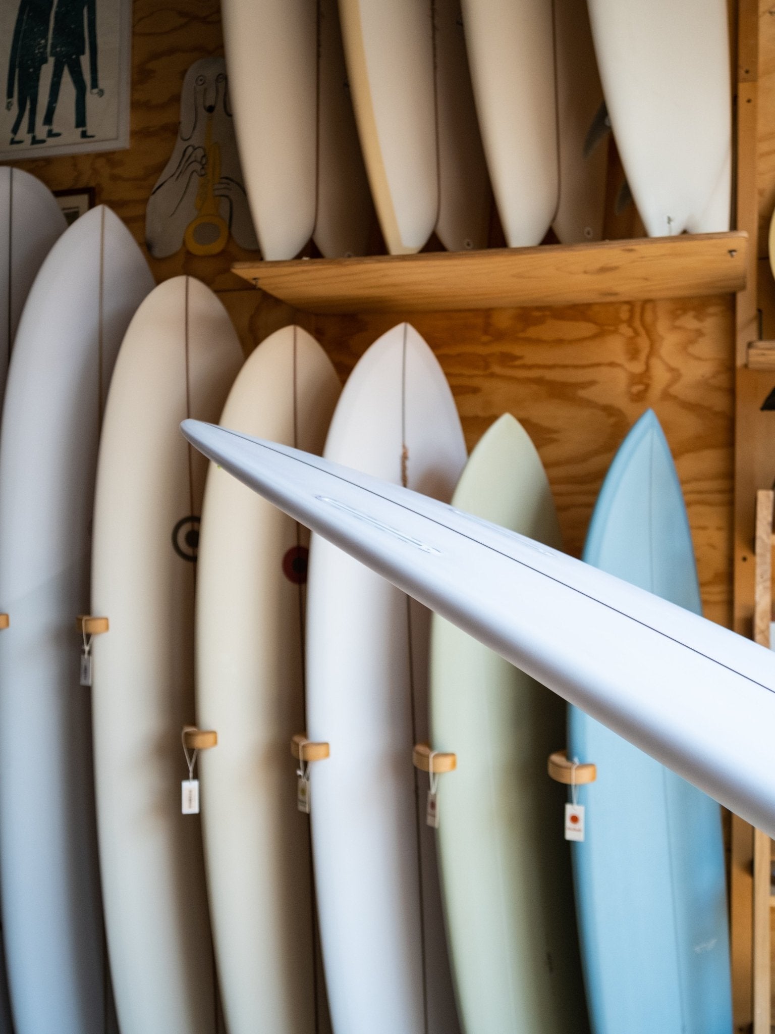 10'0 Christian Beamish Makaha Glider - Mollusk Surf Shop - description