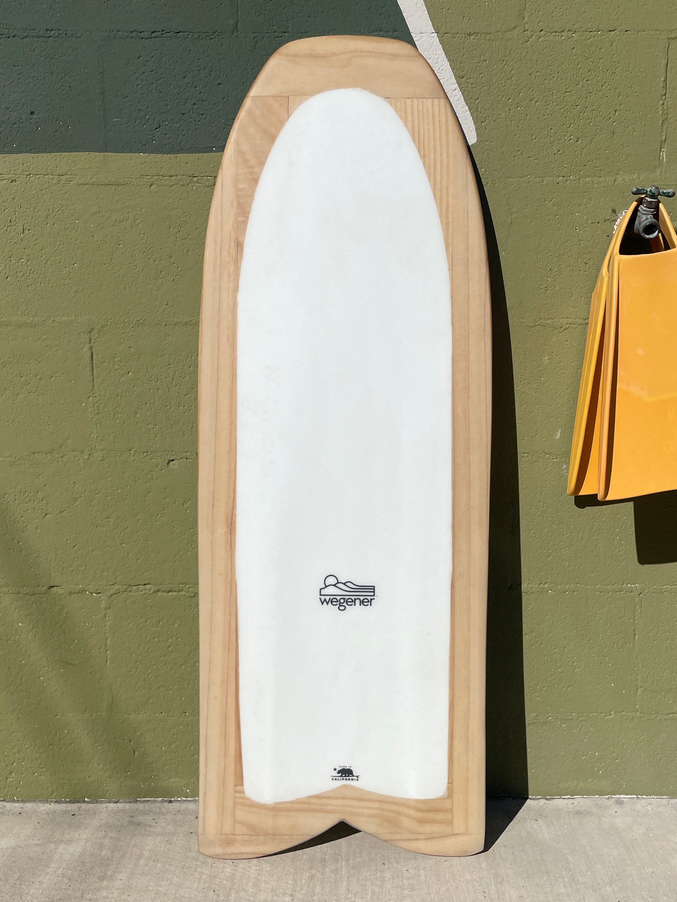 3'10 Wegener Blunt Nose Fish Foam Core Paipo - Mollusk Surf Shop