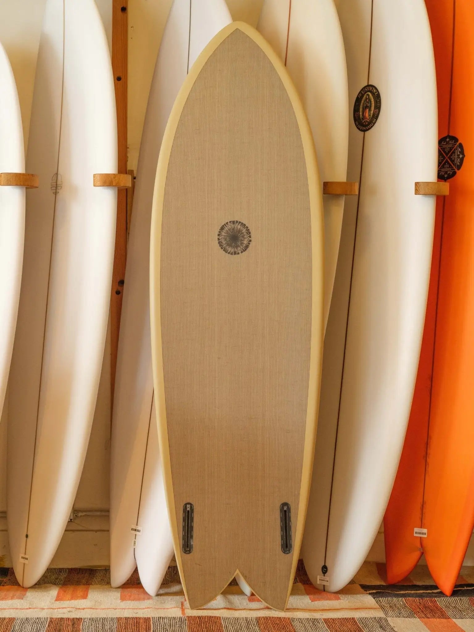5'10 Daniels Lucid Fish - Flax - Mollusk Surf Shop