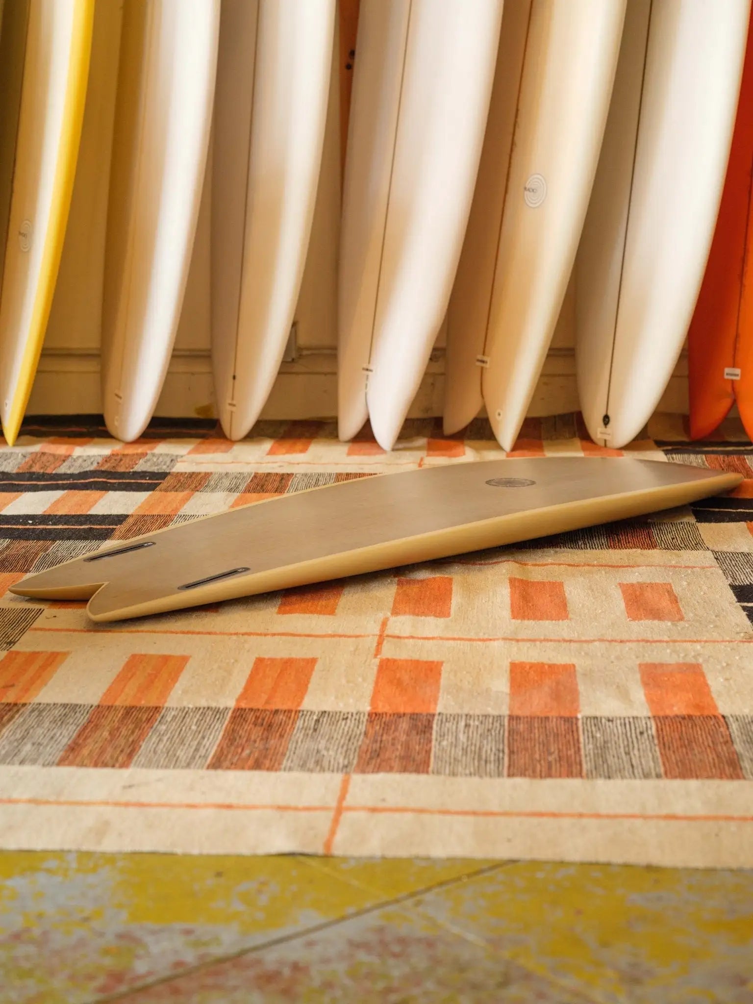 5'10 Daniels Lucid Fish - Flax - Mollusk Surf Shop