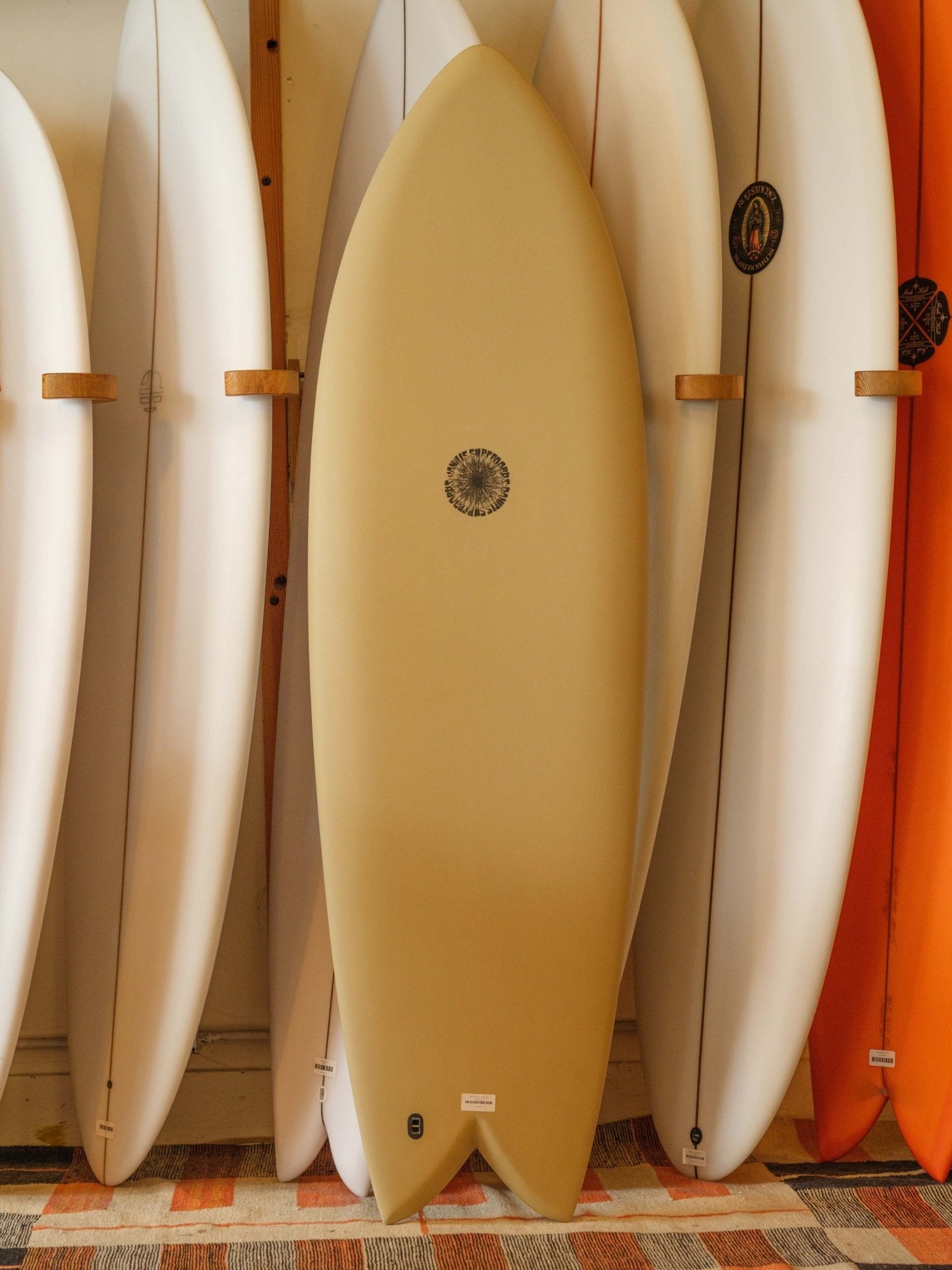 5'10 Daniels Lucid Fish - Flax - Mollusk Surf Shop