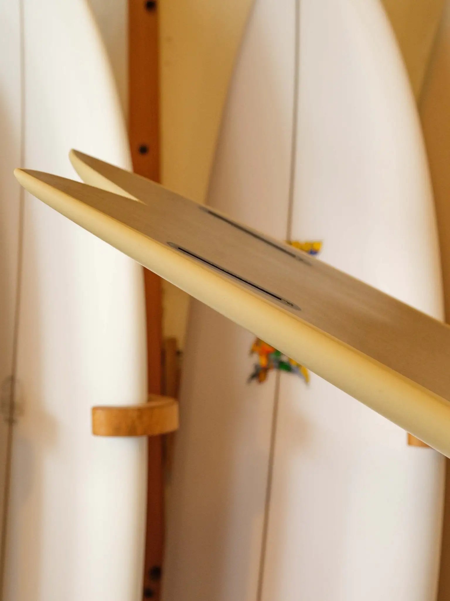 5'10 Daniels Lucid Fish - Flax - Mollusk Surf Shop - description