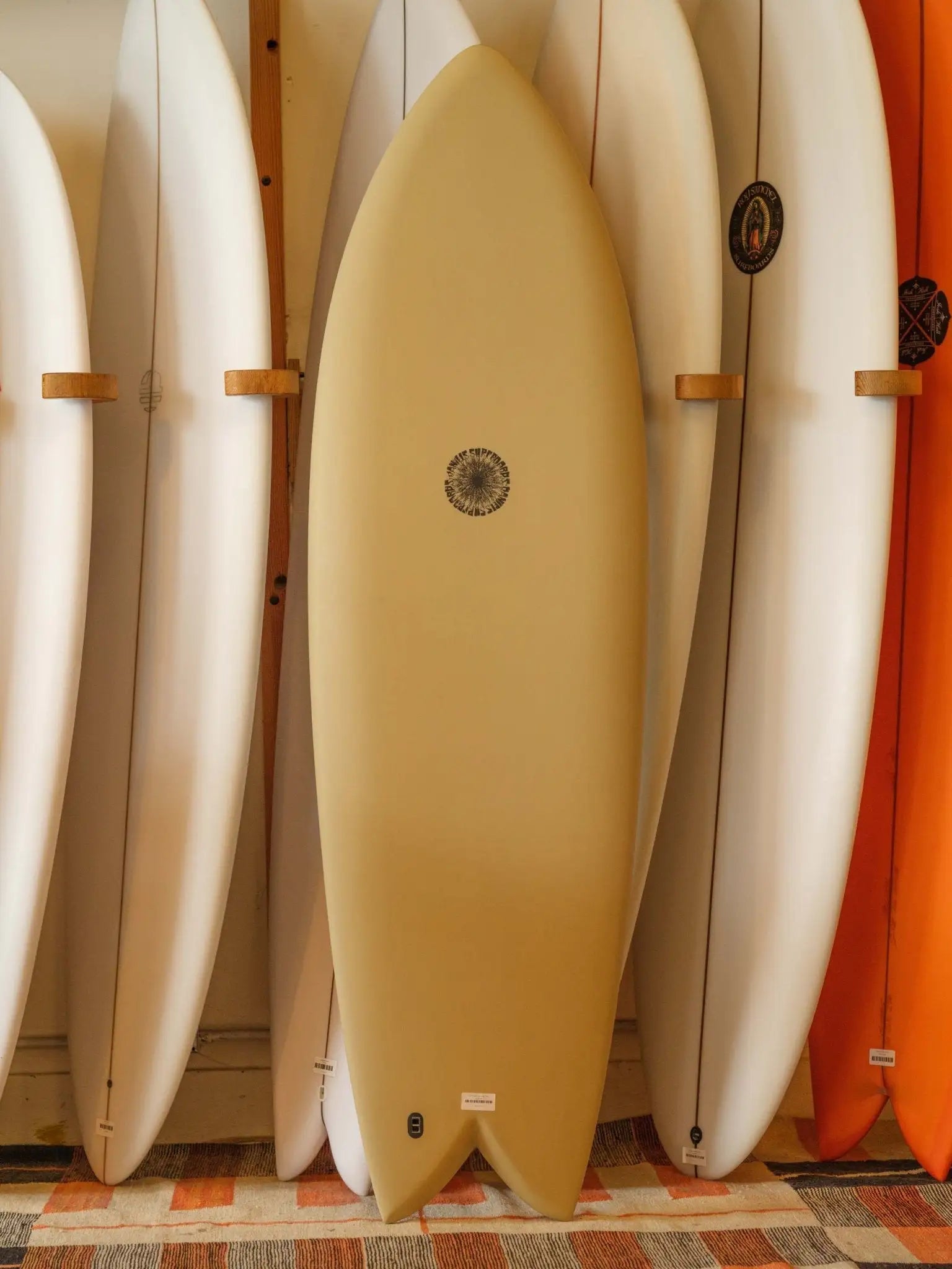 5'10 Daniels Lucid Fish - Flax - Mollusk Surf Shop