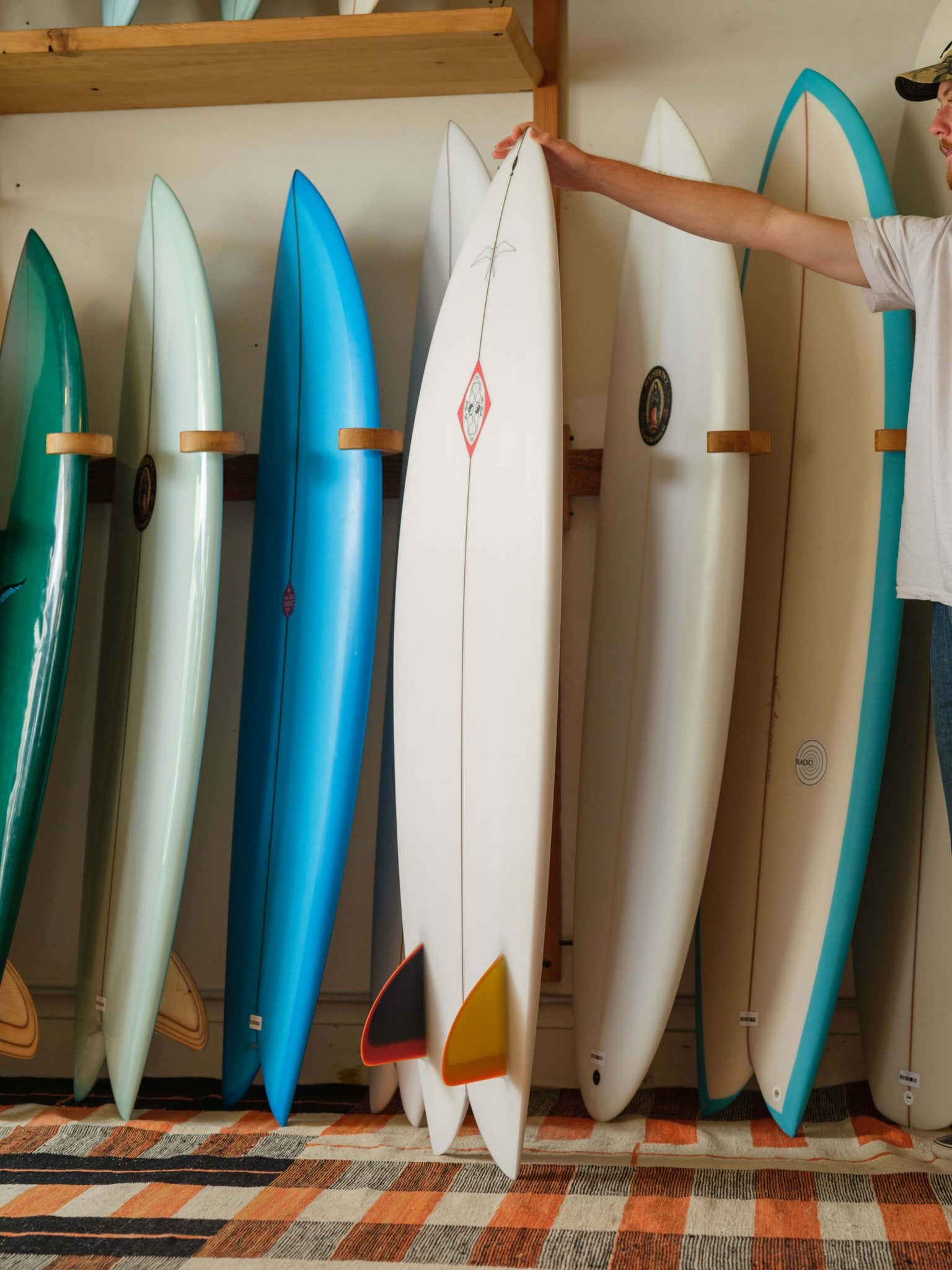 5'10 Steve Lis Fish Illuminate Fins - Mollusk Surf Shop