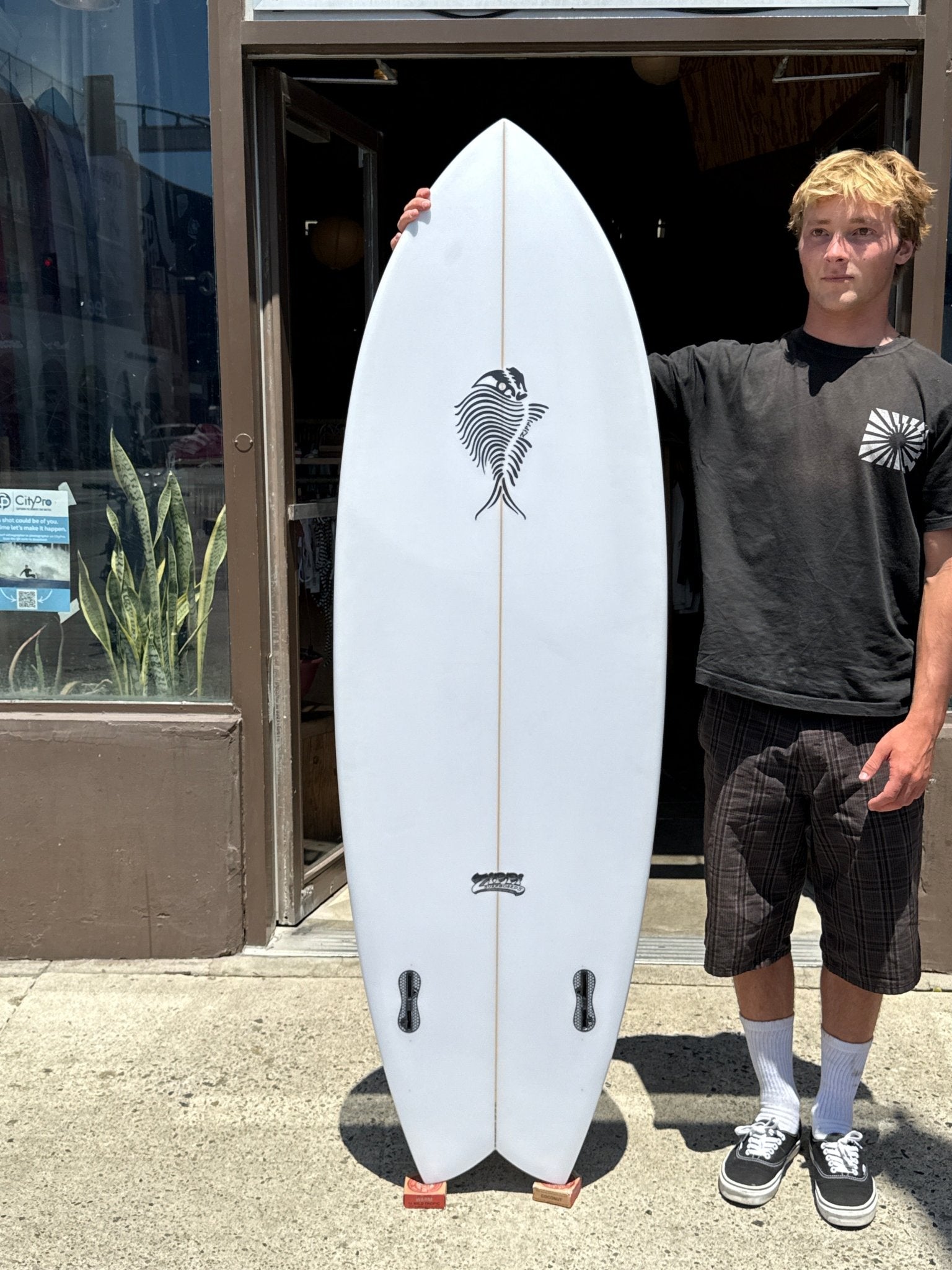 5'10 Zippi Fish - Mollusk Surf Shop