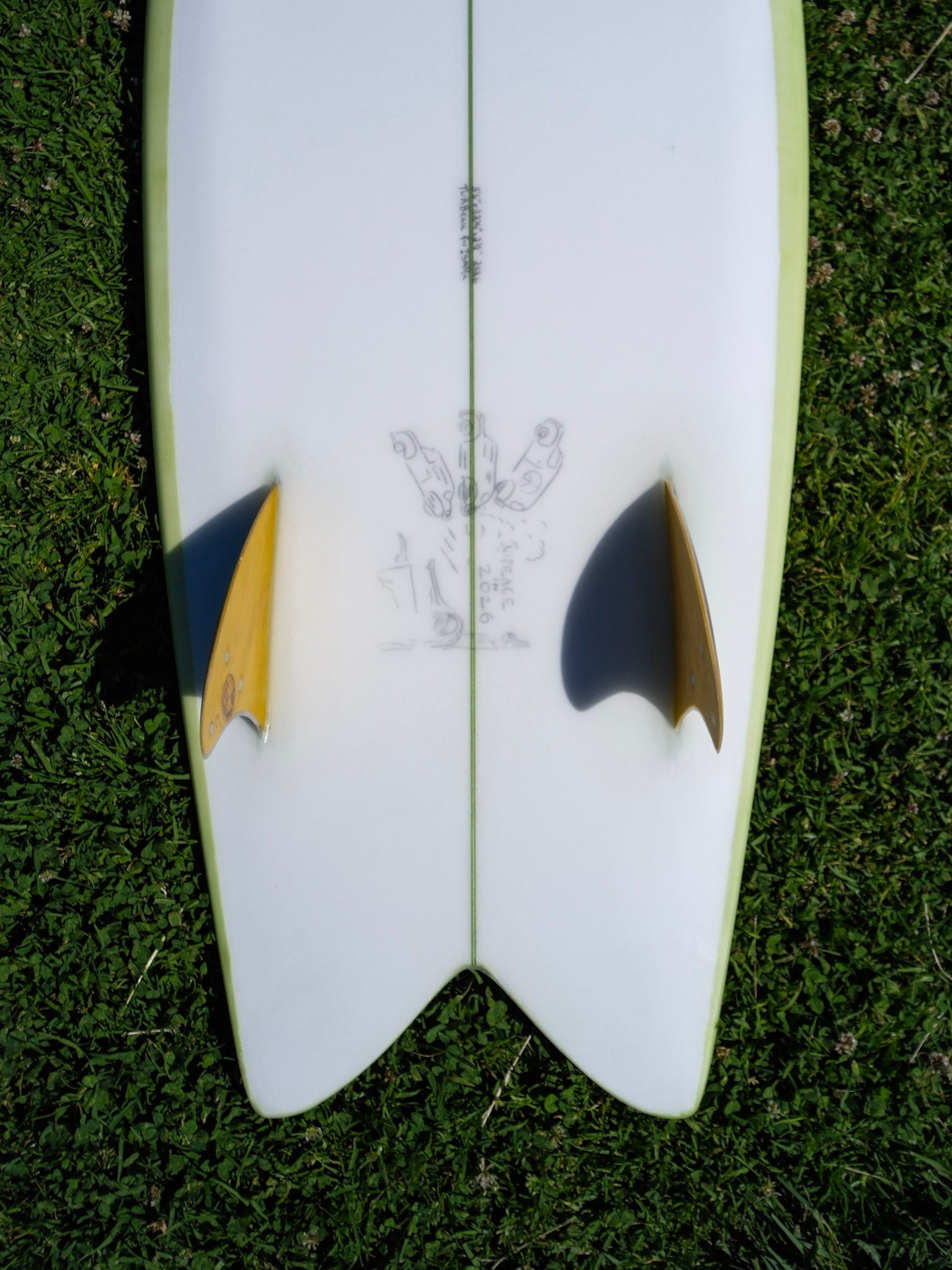 5'6 Beau Turbo Fish (Isamu) - Mollusk Surf Shop