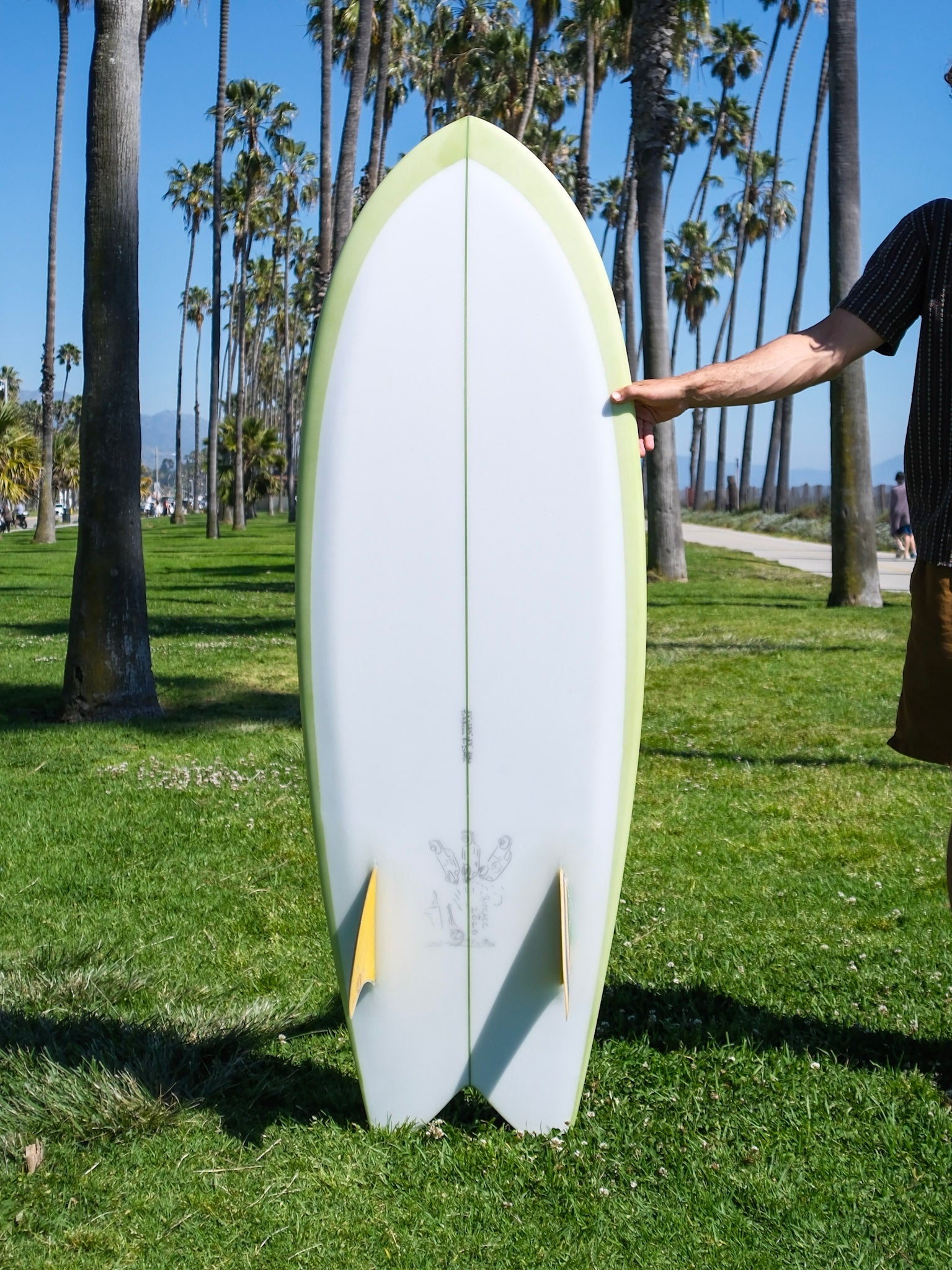 5'6 Beau Turbo Fish (Isamu) - Mollusk Surf Shop