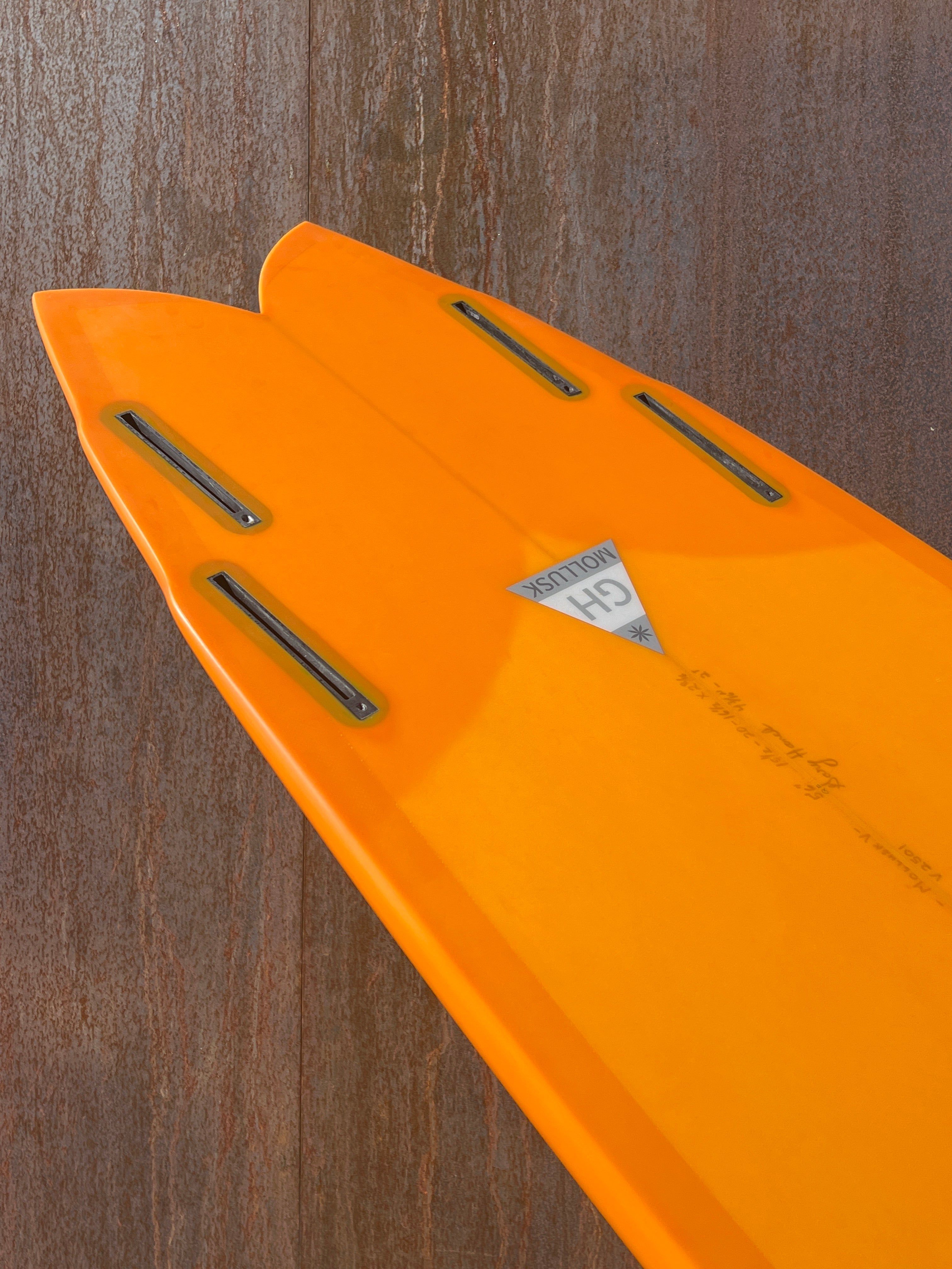 5'6 Gary Hanel Q Fish - Mollusk Surf Shop - description