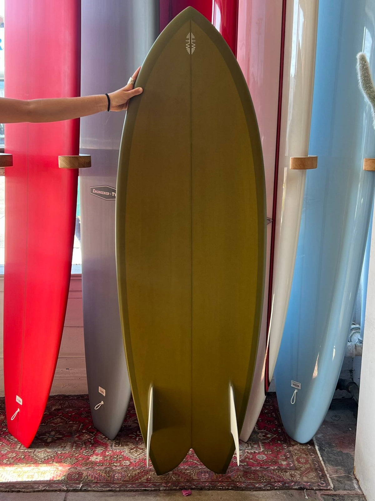 5'6 Tyler Warren Dream Fish - Mollusk Surf Shop