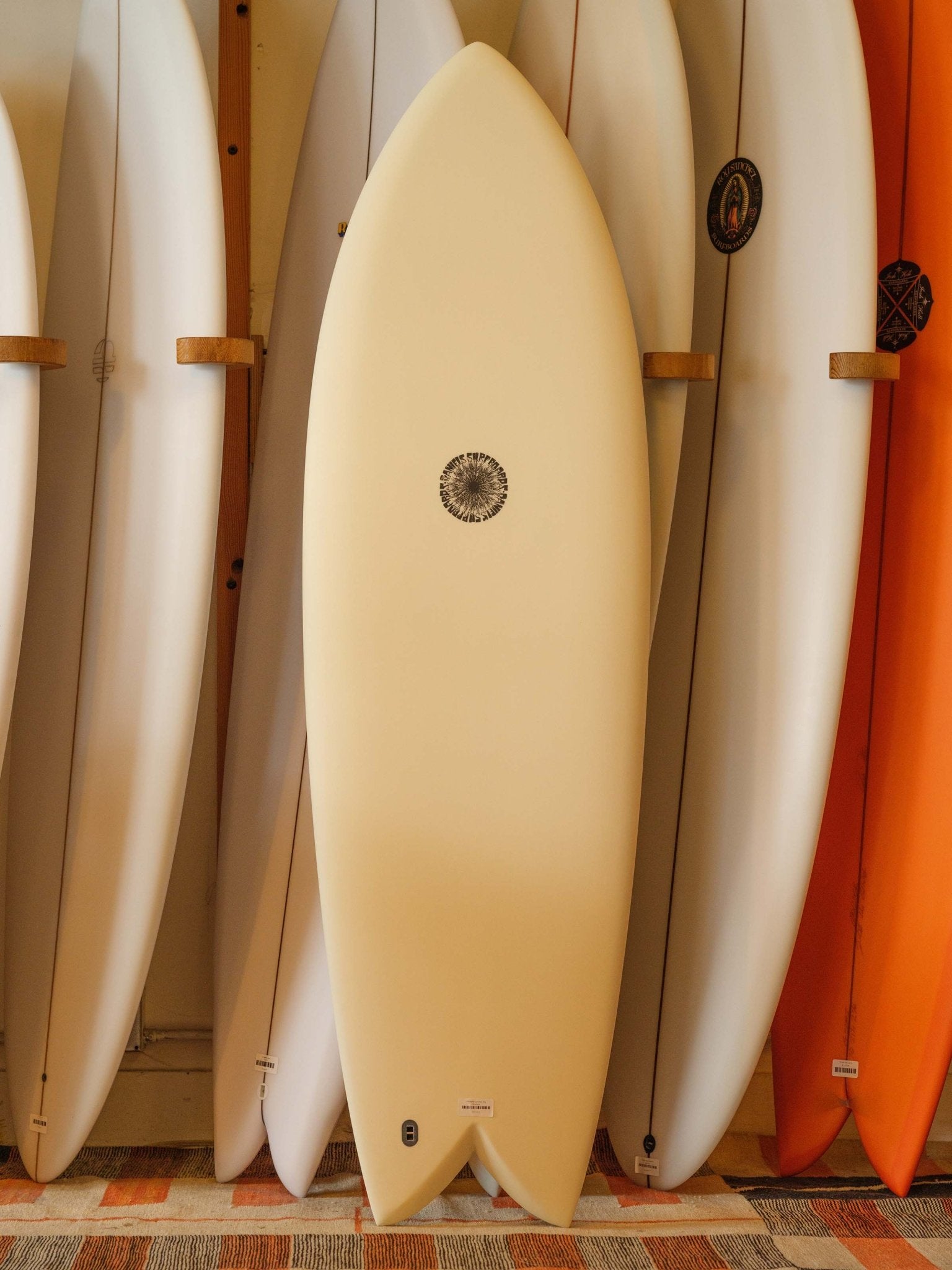5'8 Daniels Lucid Fish - Flax - Mollusk Surf Shop