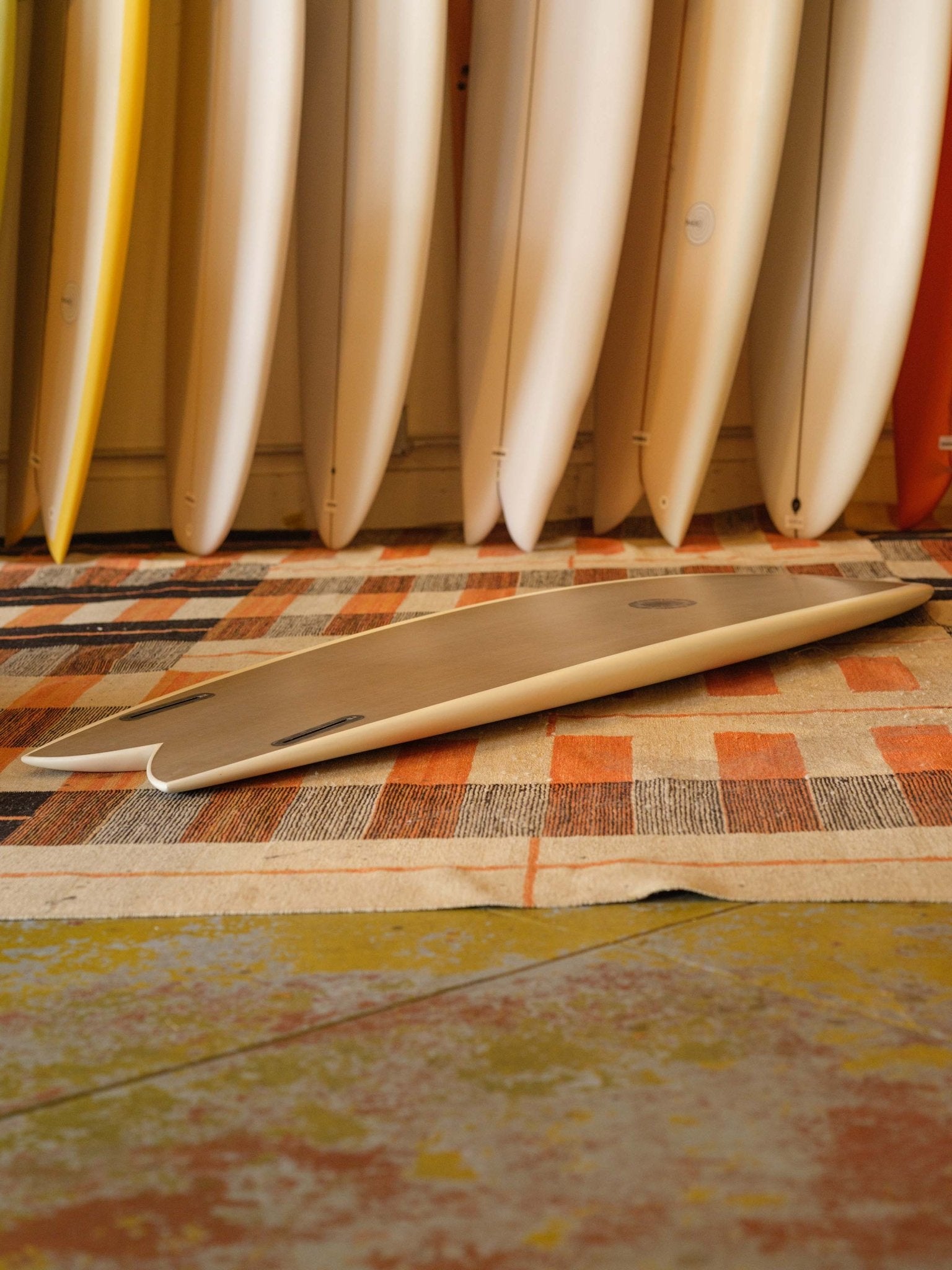5'8 Daniels Lucid Fish - Flax - Mollusk Surf Shop