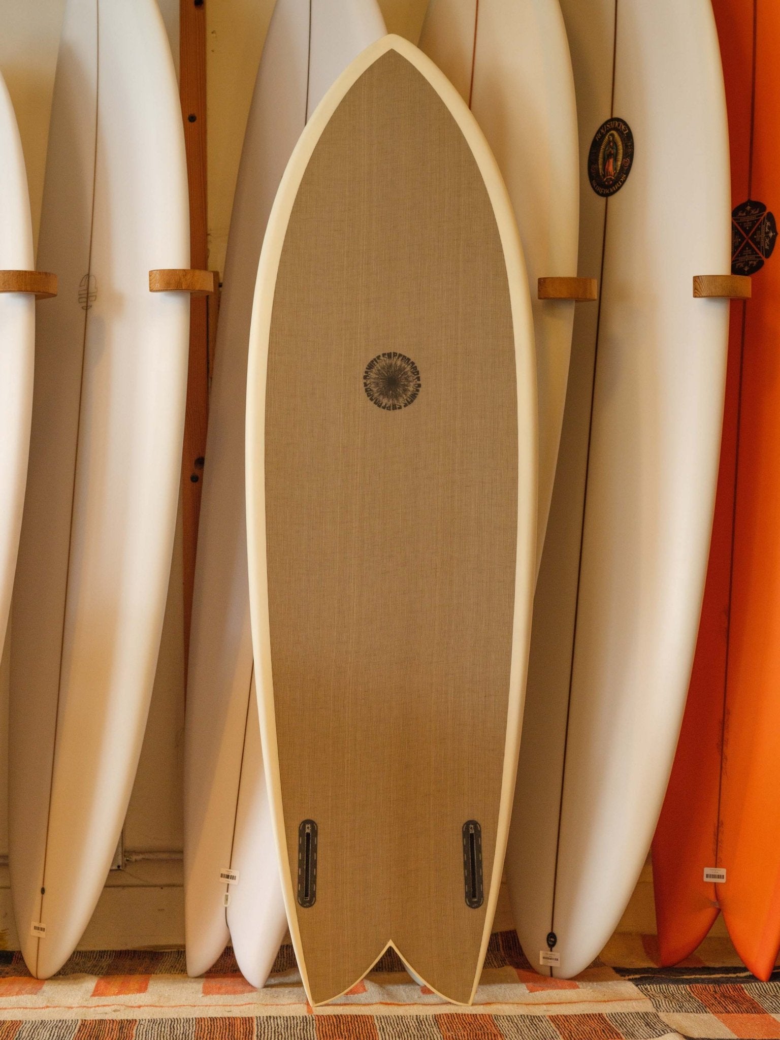 5'8 Daniels Lucid Fish - Flax - Mollusk Surf Shop