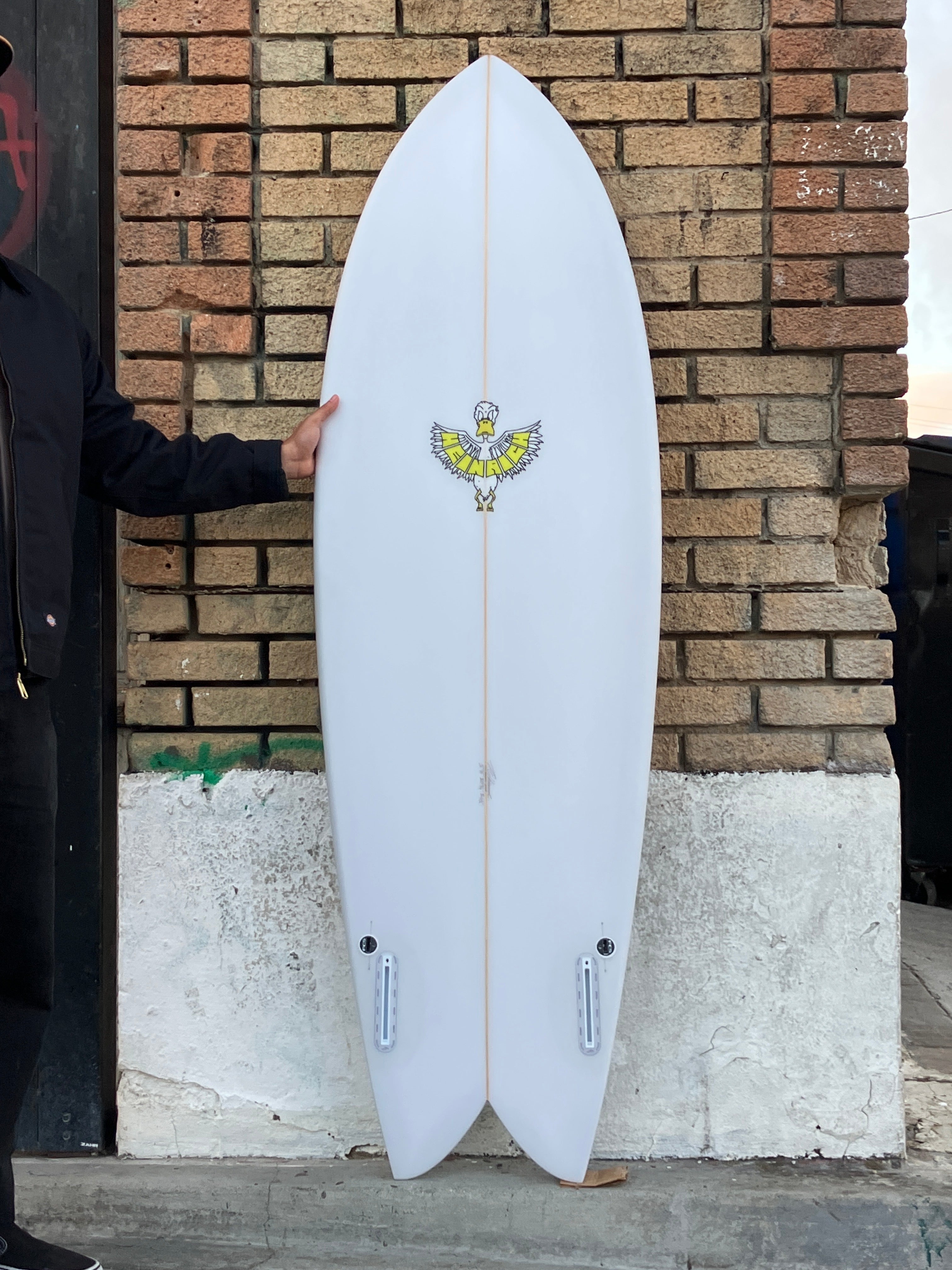 5'8 Heinrich Twinzer Fish - Mollusk Surf Shop