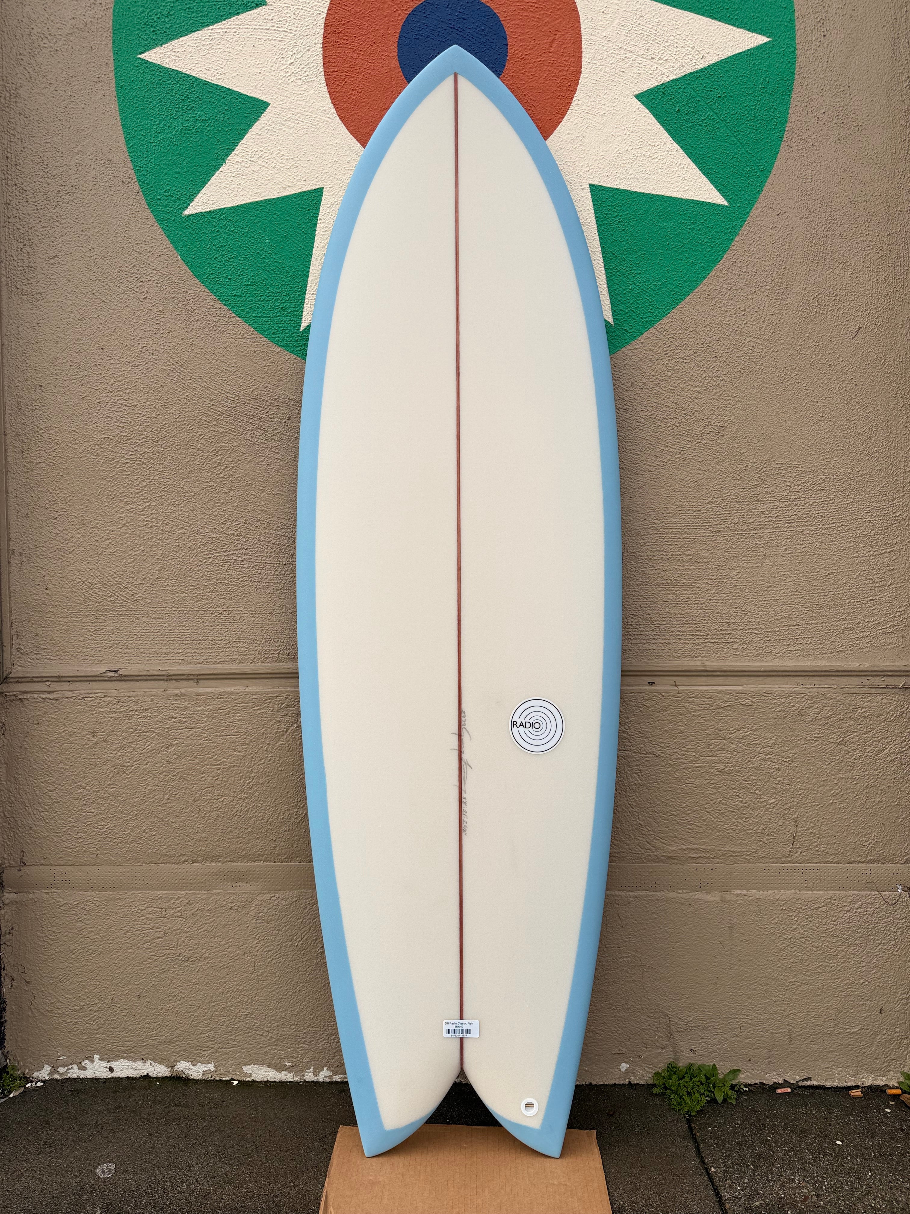 5'8 Radio Classic Fish - Mollusk Surf Shop