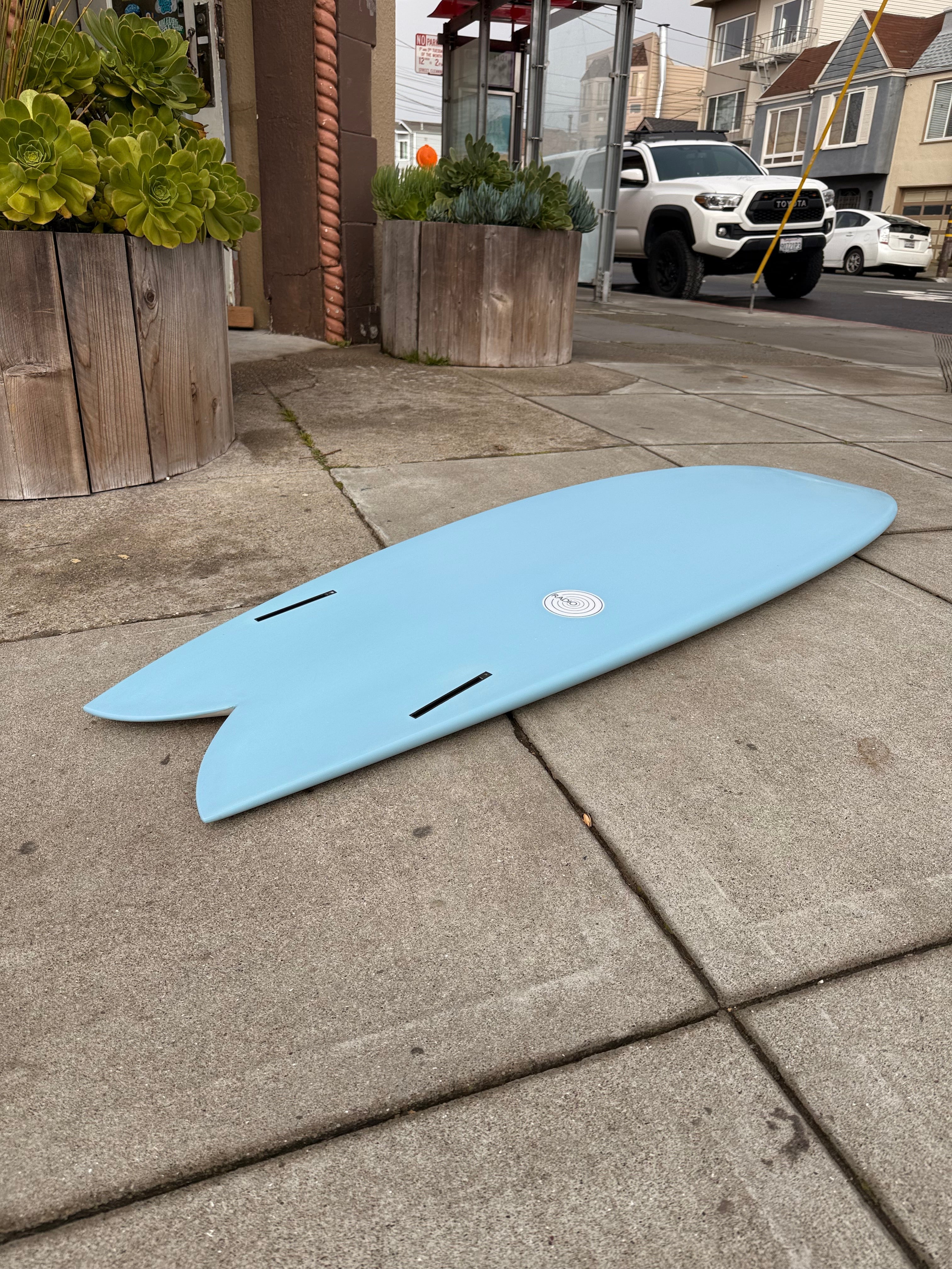 5'8 Radio Classic Fish - Mollusk Surf Shop