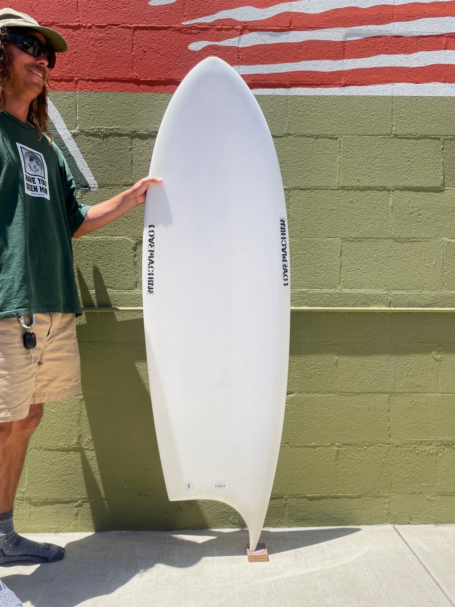 5'9 Love Machine Rabbitsfoot (Regular Foot) - Mollusk Surf Shop
