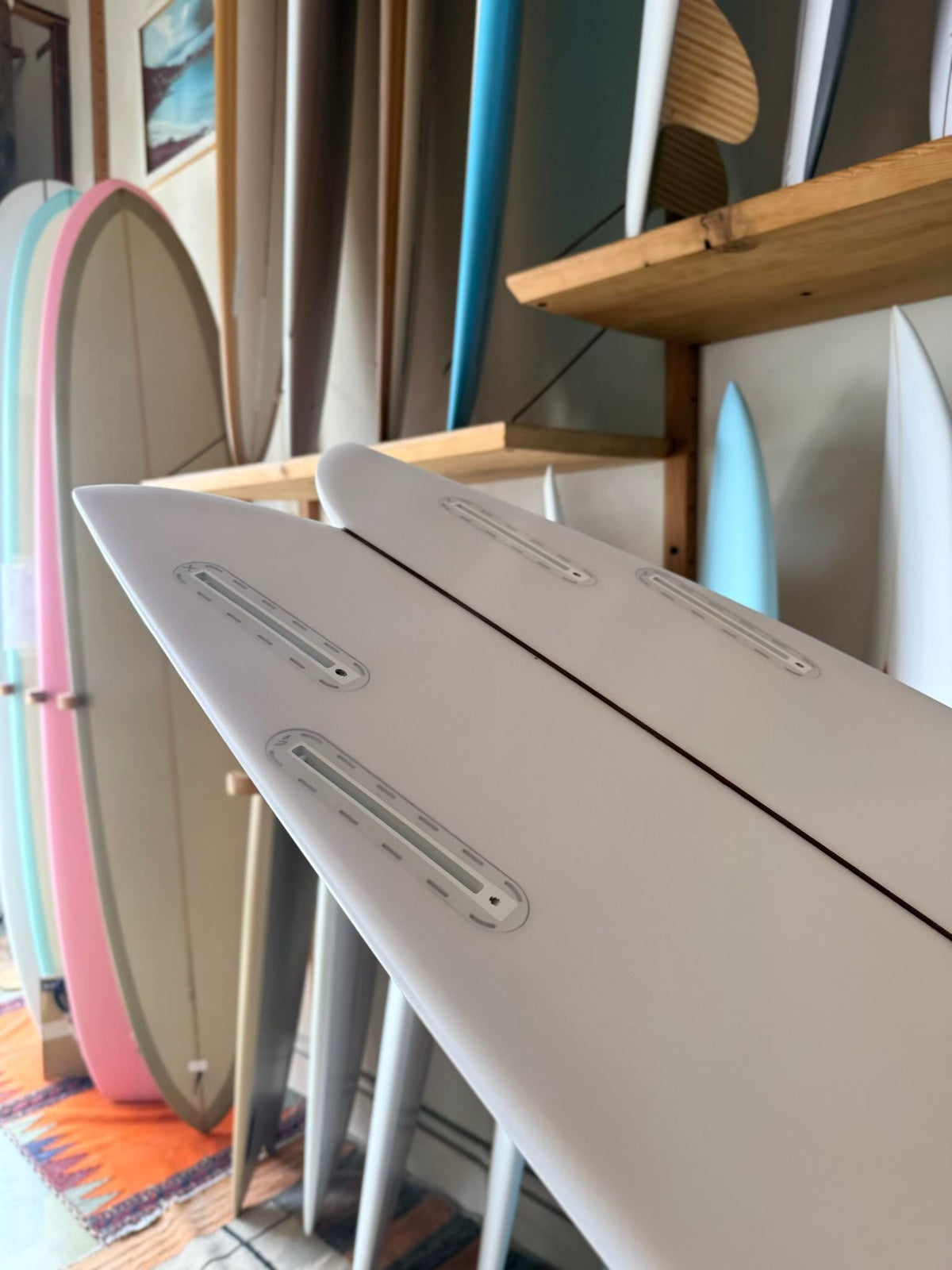 6'10 Mabile Quad Fish - Mollusk Surf Shop - description
