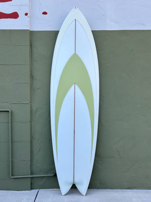 6'3 Svoboda Quad Fish - Mollusk Surf Shop