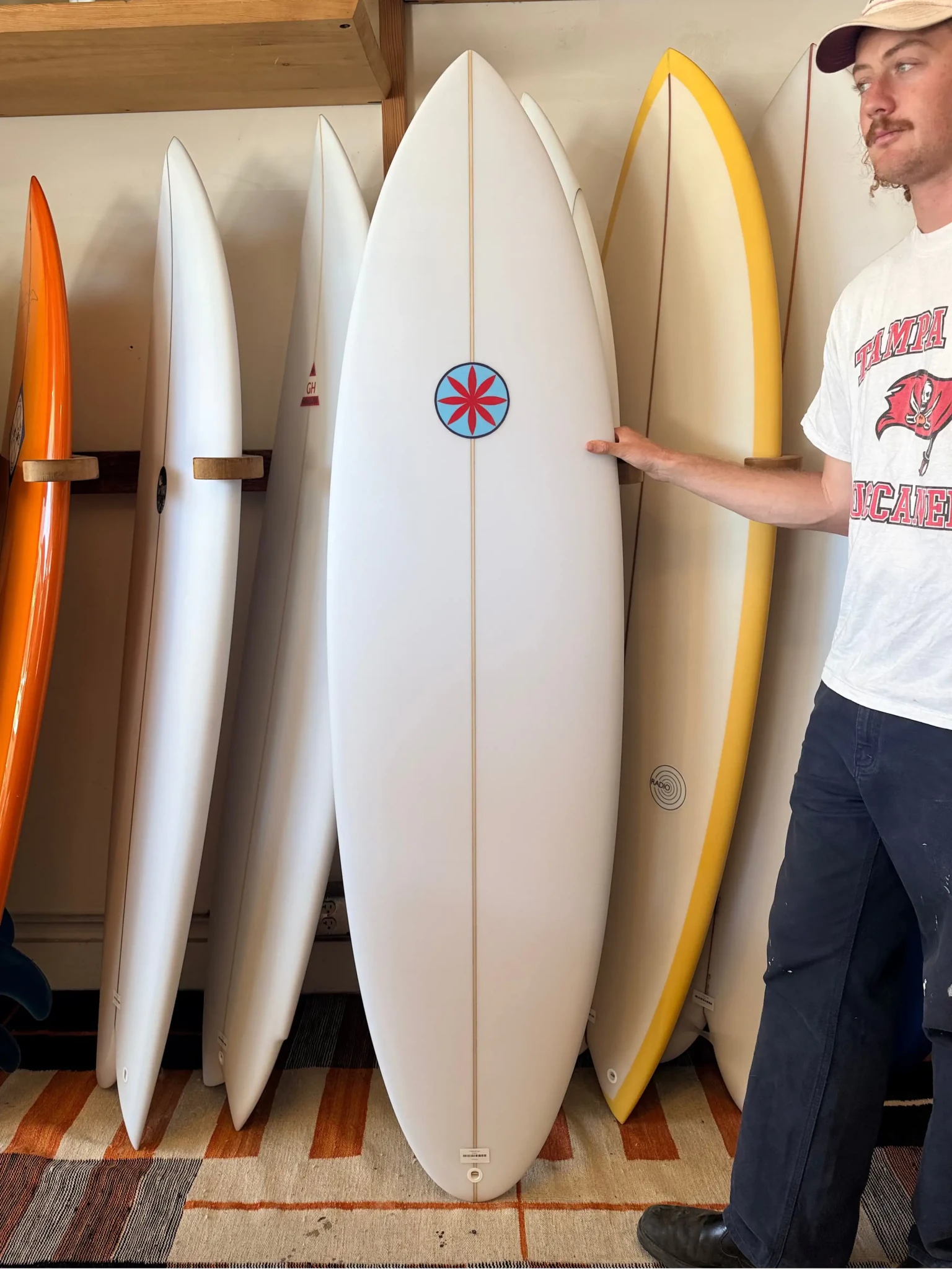 6'4 Hanel RP Cuda - Mollusk Surf Shop