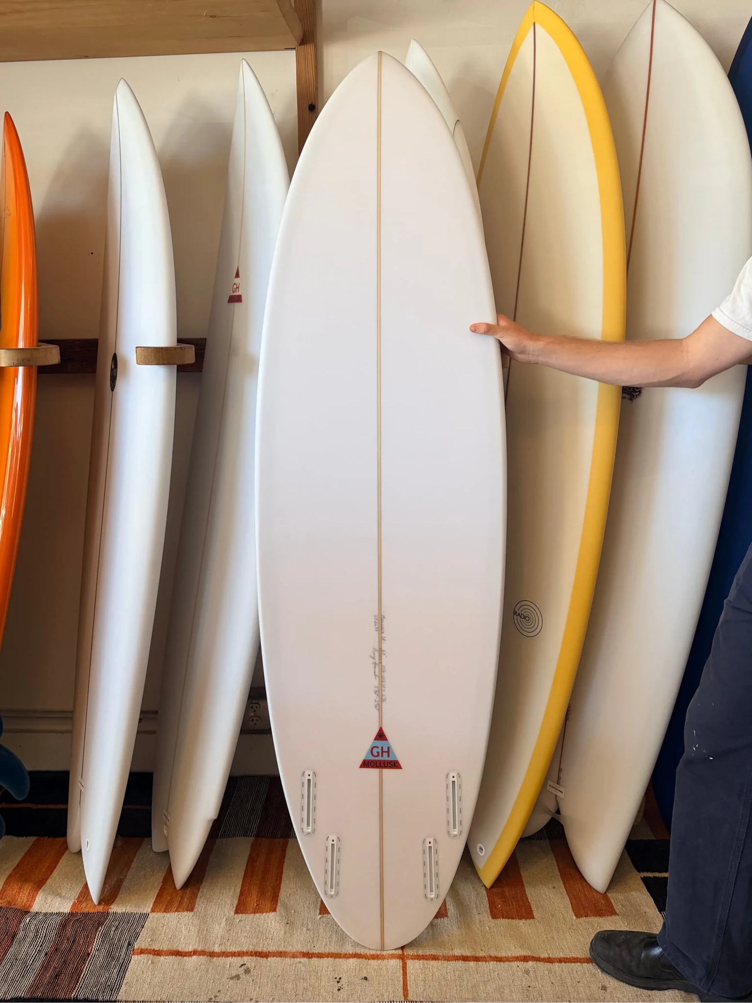 6'4 Hanel RP Cuda - Mollusk Surf Shop
