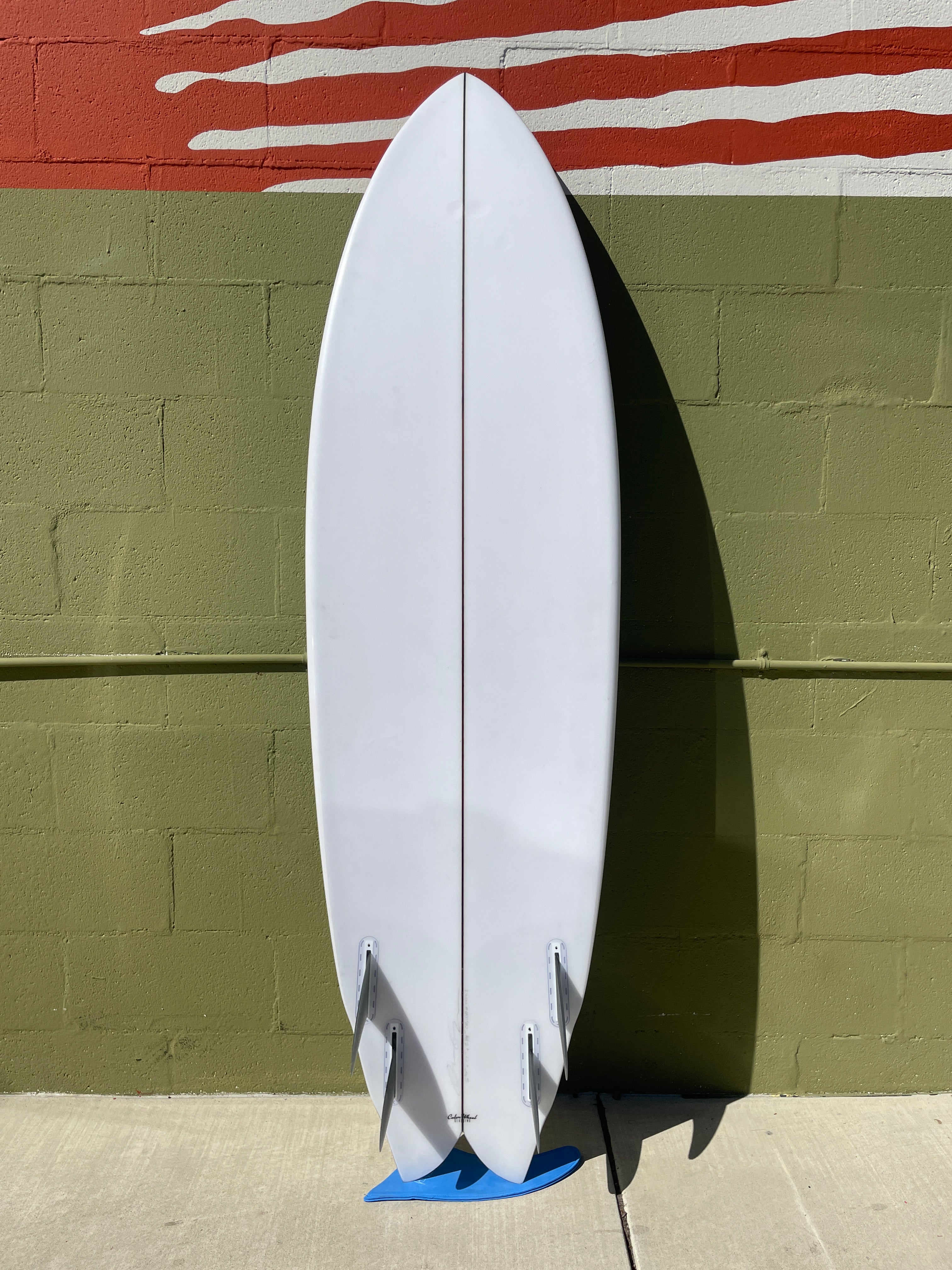 6'4 Rainbow Quad (USED) - Mollusk Surf Shop