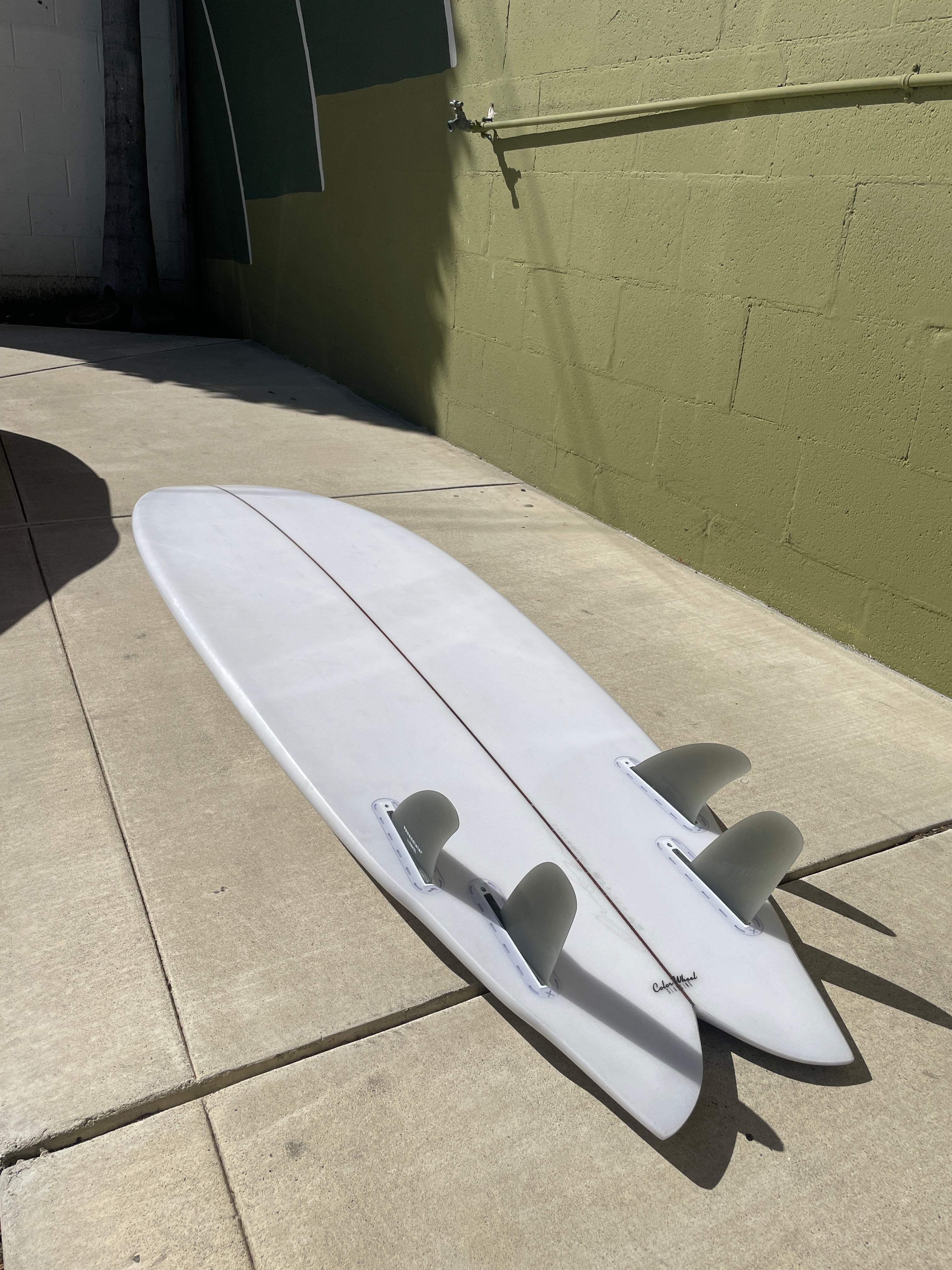 6'4 Rainbow Quad (USED) - Mollusk Surf Shop