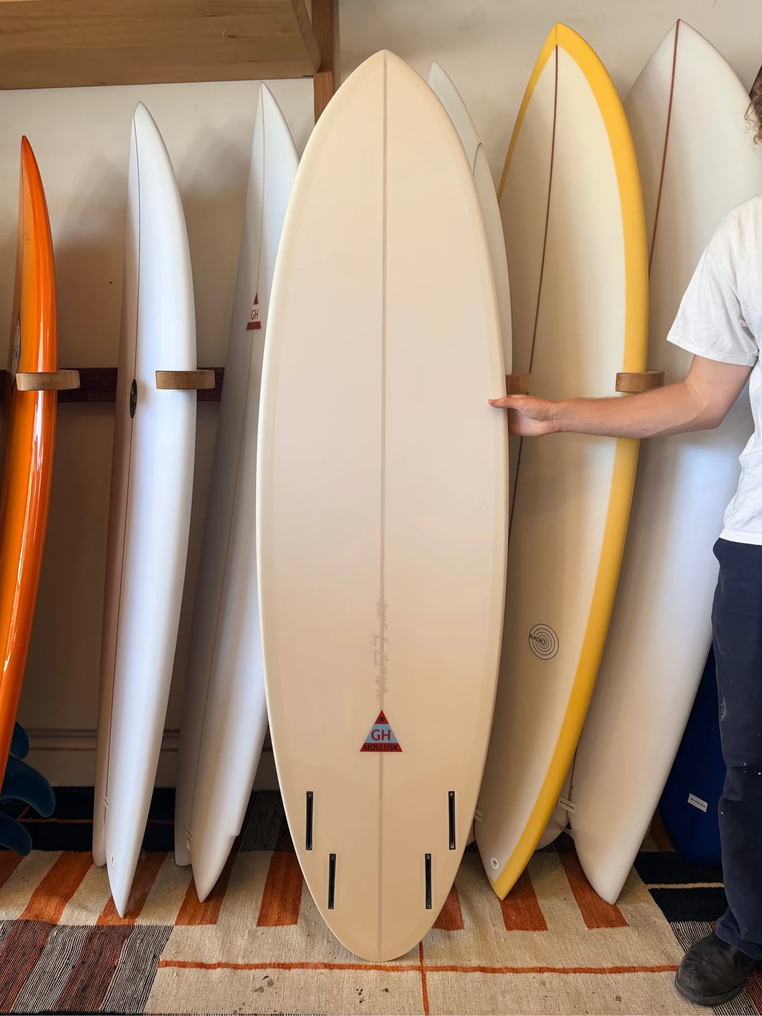 6'6 Hanel RP Cuda - Mollusk Surf Shop