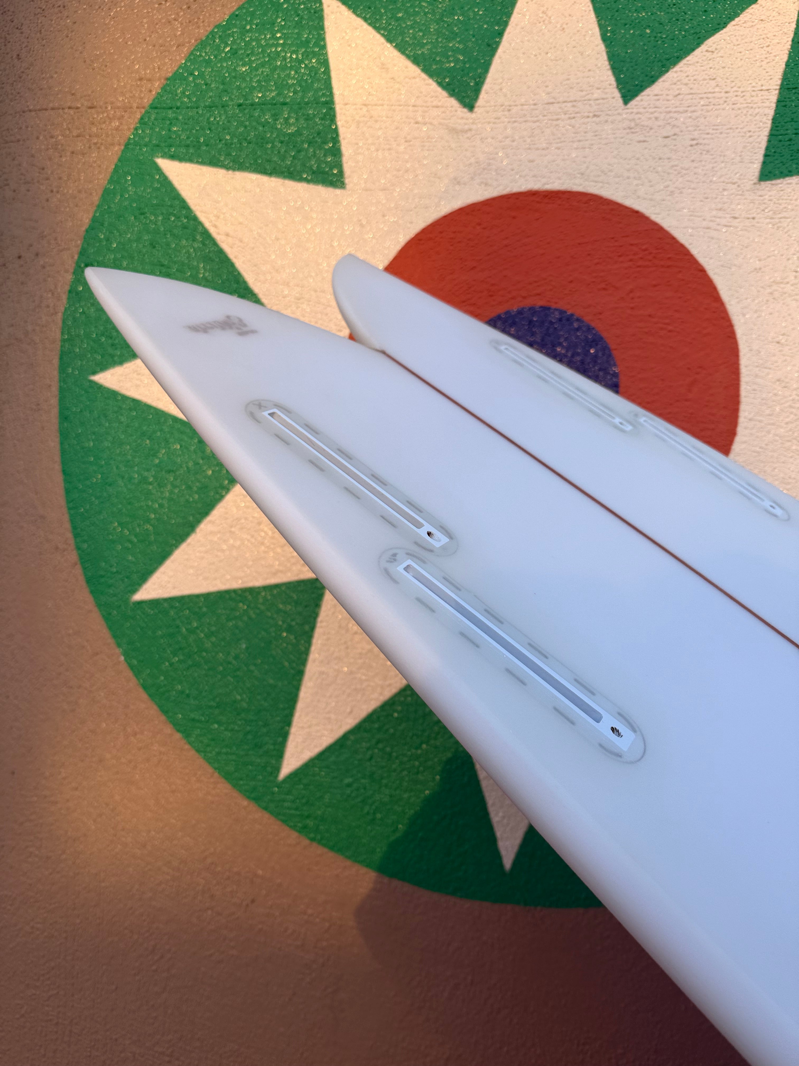 6'6 Jeff Svoboda Quad Fish Compadre - Mollusk Surf Shop - description