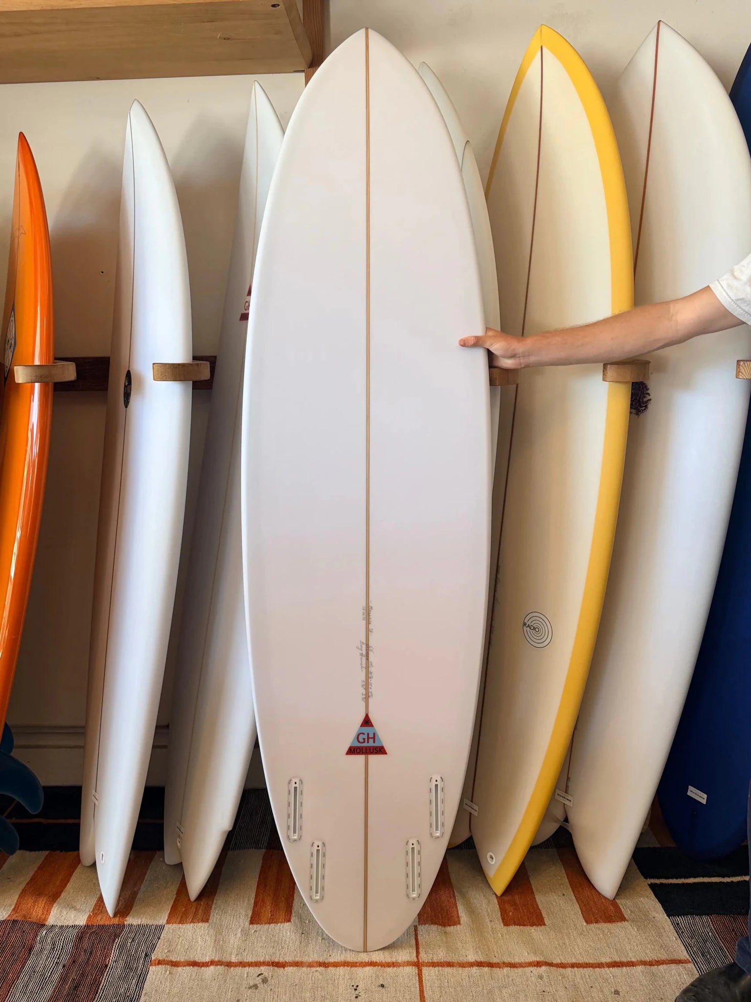 6'8 Hanel RP Cuda - Mollusk Surf Shop
