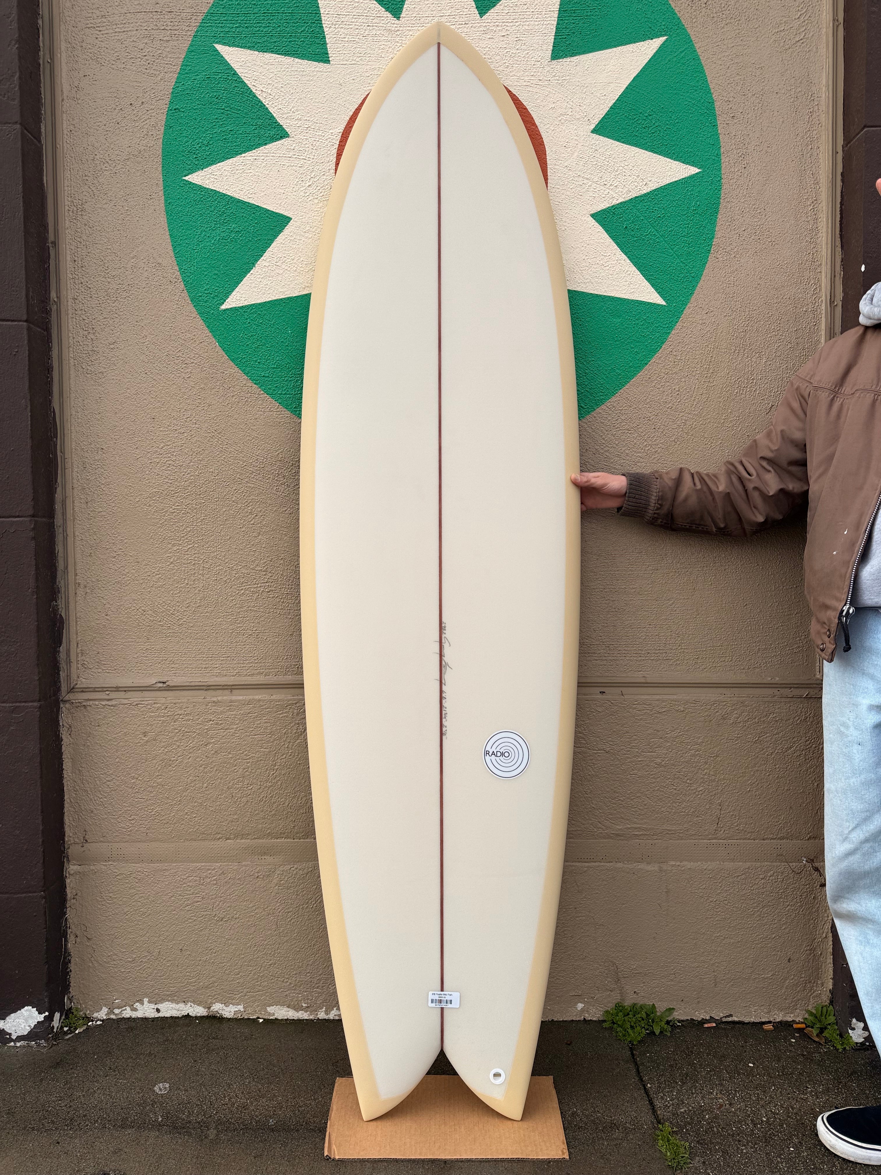 6'8 Radio Mid Fish - Mollusk Surf Shop