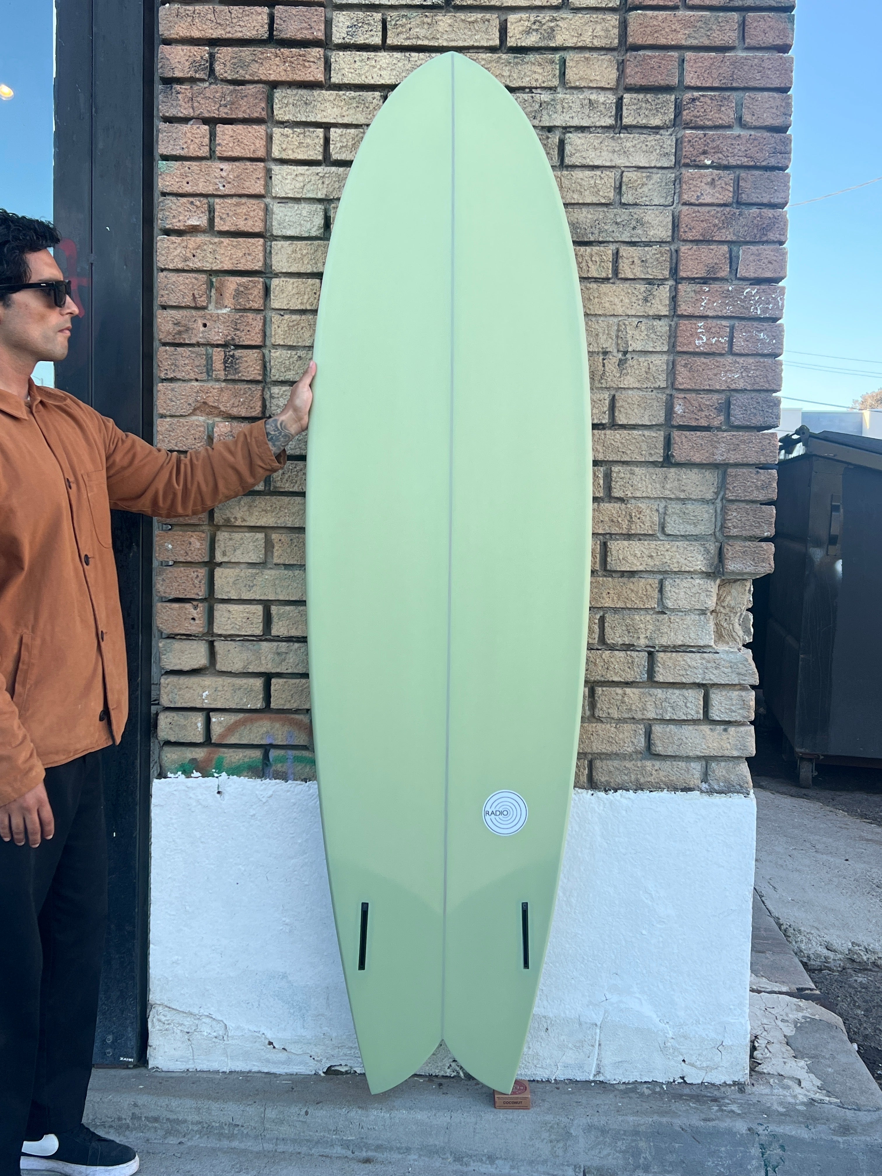 6'8 Radio Mid Fish - Mollusk Surf Shop